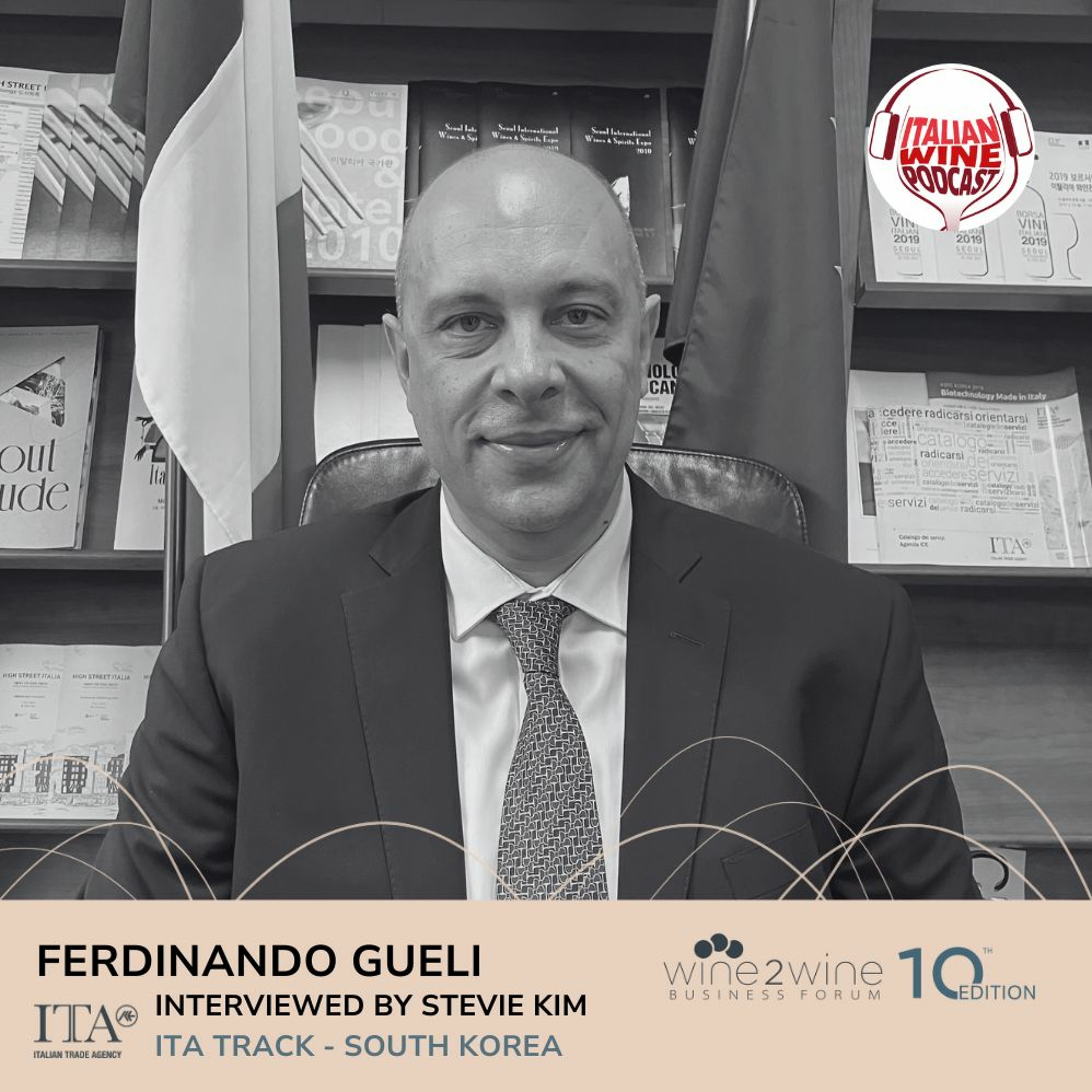 Stevie Kim Interviews Ferdinando Gueli | wine2wine Business Forum 2023 Series