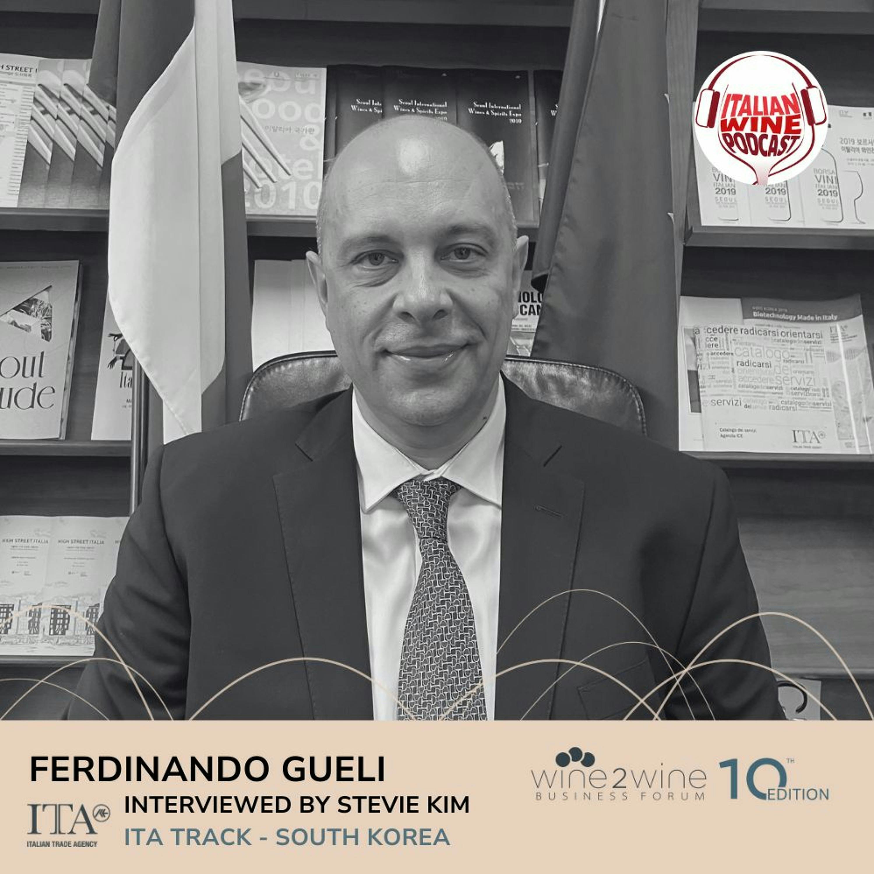 Ep. 1628 Stevie Kim Interviews Ferdinando Gueli | wine2wine Business Forum 2023 Series