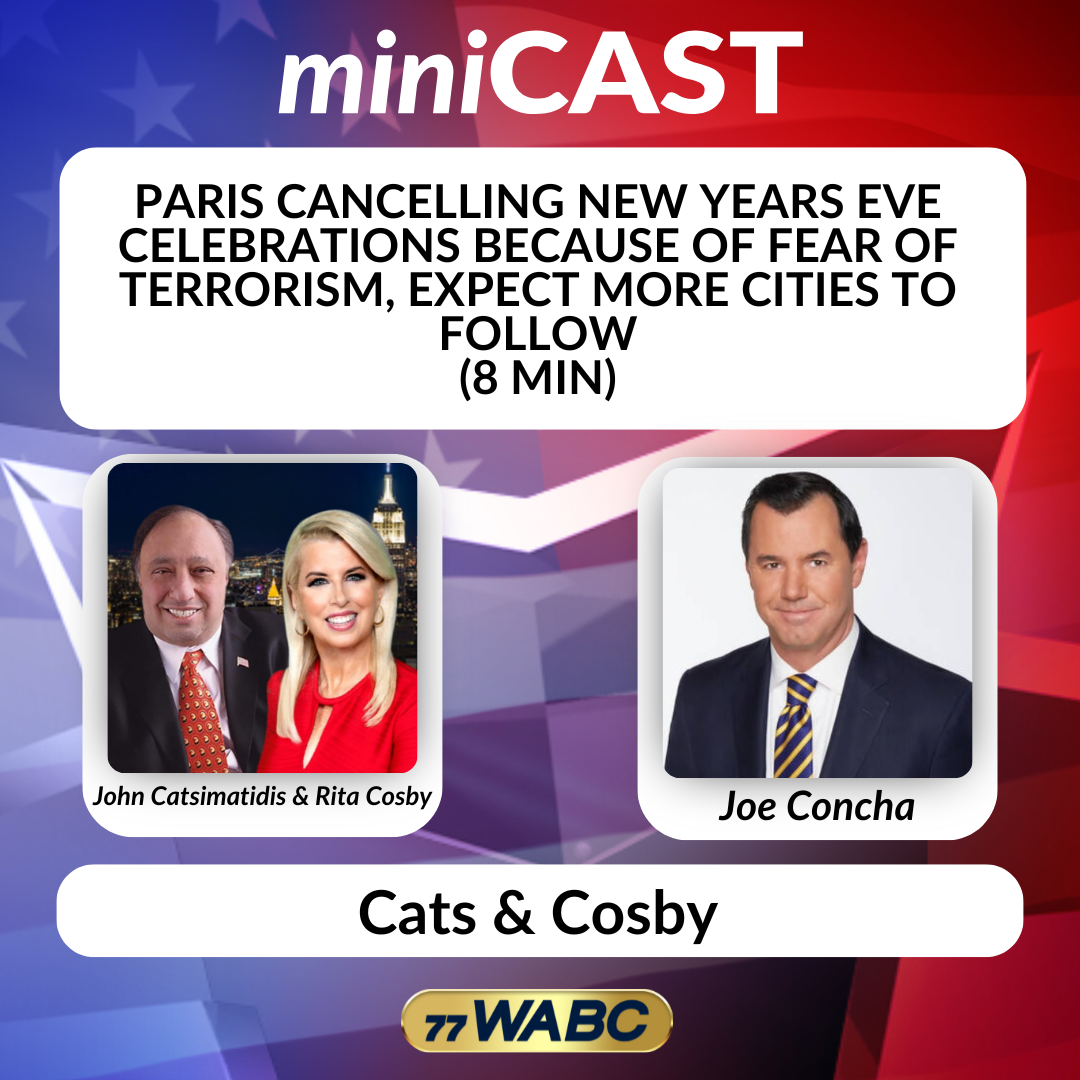 Joe Concha: Paris Cancelling New Years Eve Celebrations Because of Fear of Terrorism,, Expect More Cities to Follow (8 min)
