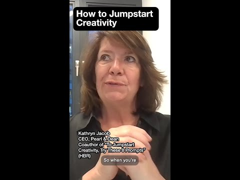 How to Jumpstart Creativity