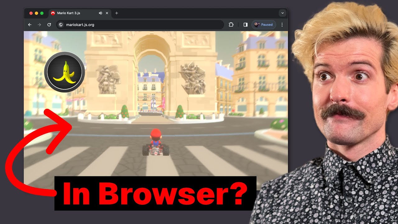 MarioKart.js Blew My Mind (Open Source + React + ThreeJS) | Theo - t3․gg