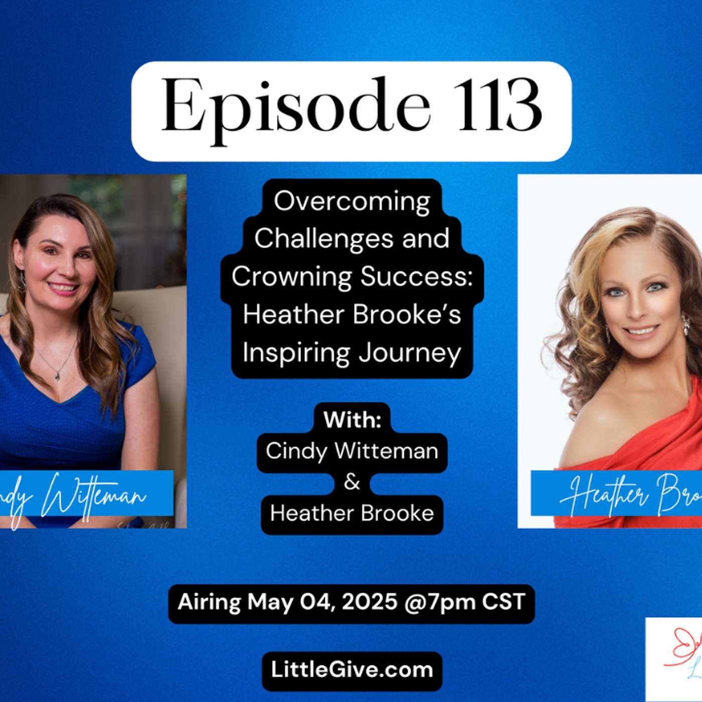 “Little Give” - Positive, Kindness, Giving, Nonprofit, Mindset, Positivity, Empowerment