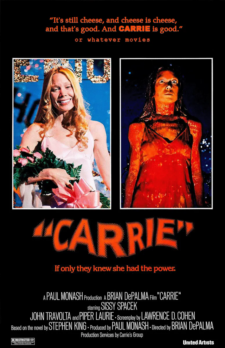 CARRIE (1976) | Or Whatever Movies | 356 CARRIE (1976) | Or Whatever Movies | 356