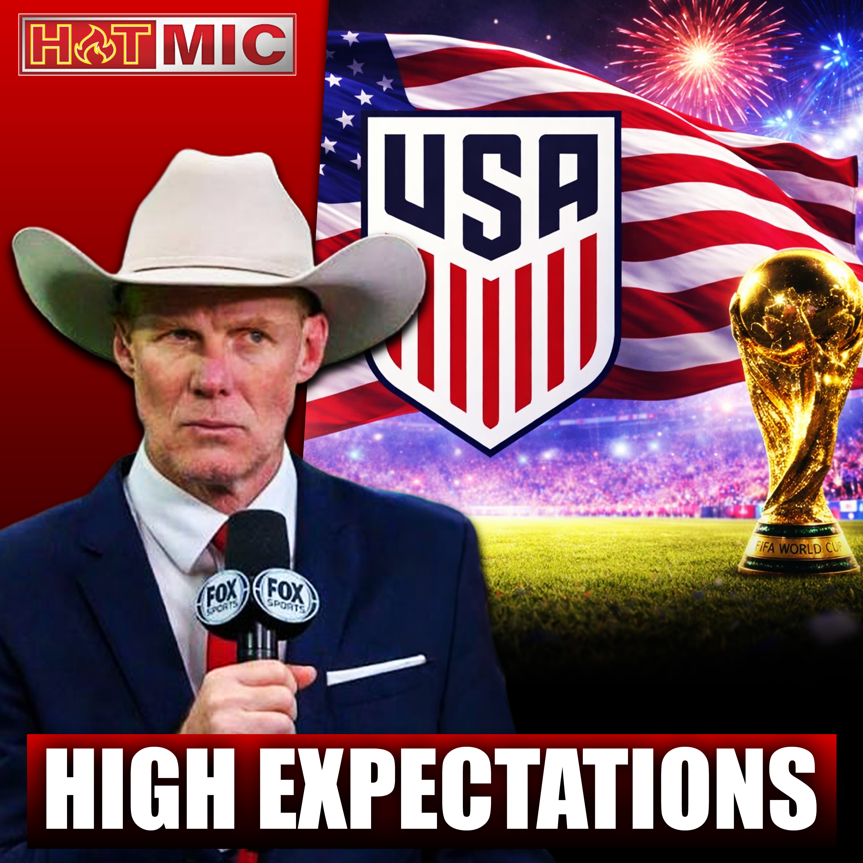 Red, White, and Loud: Alexi Lalas on the State of USMNT and Soccer in the USA episode artwork