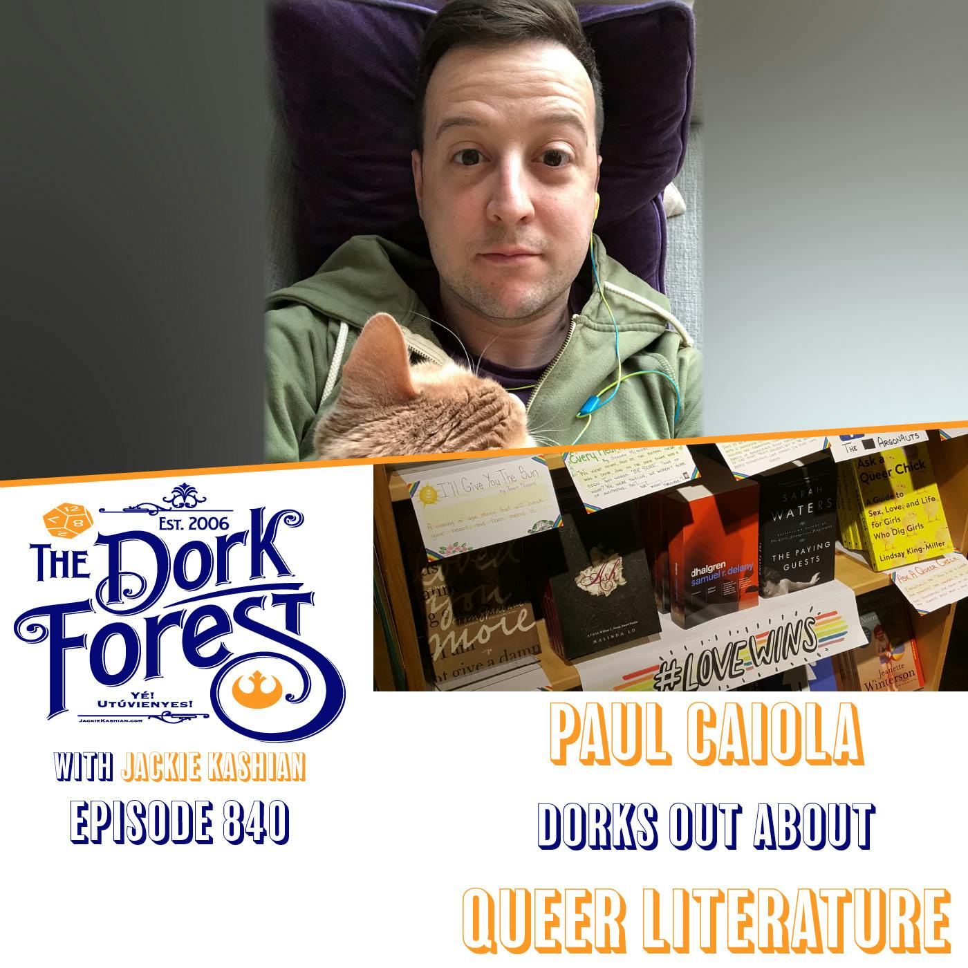 Paul Caiola and queer lit – EP 849 Paul Caiola and queer lit – EP 849