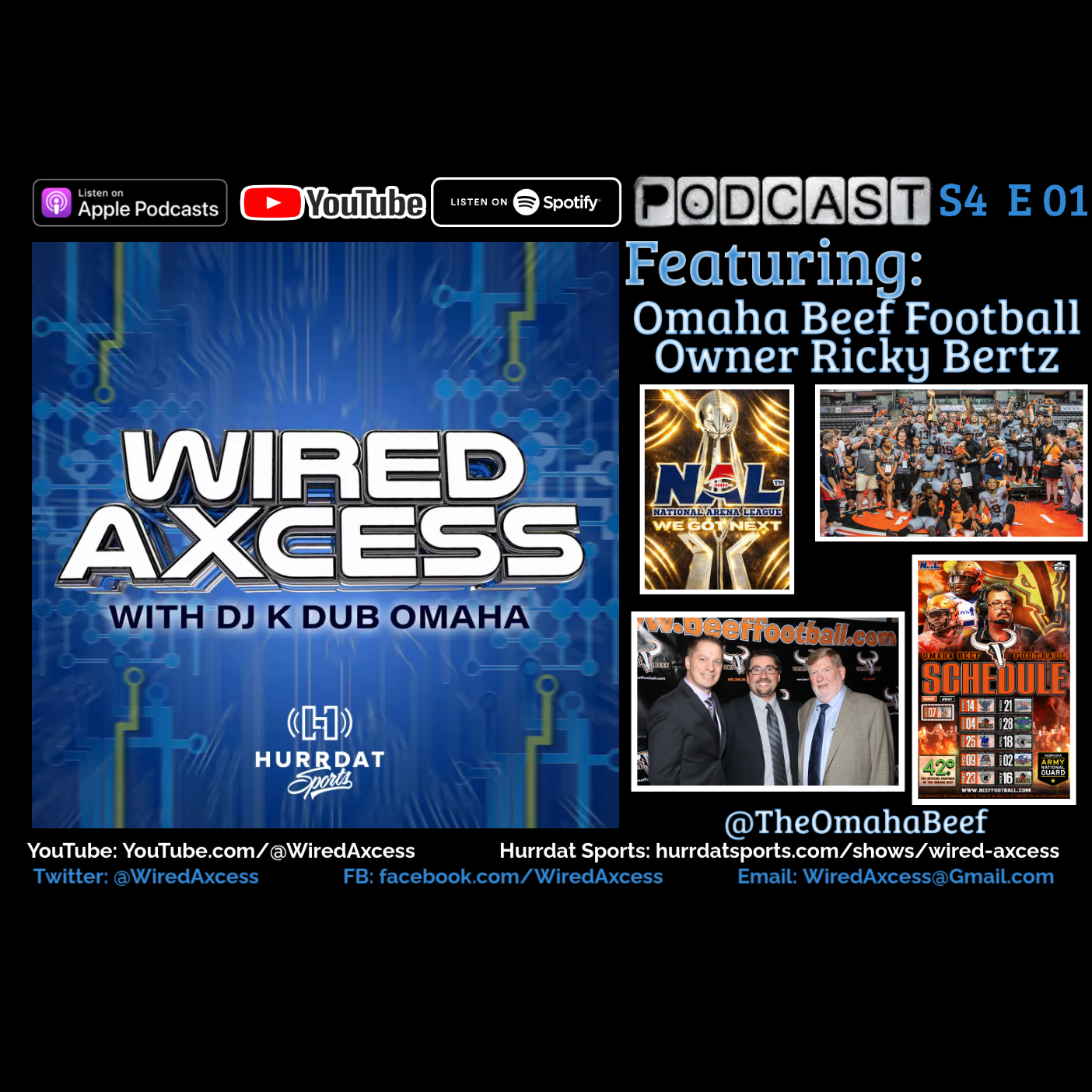 Season 4 Premiere: Ricky Bertz | From Alaska to Owning the Omaha Beef Dynasty episode artwork