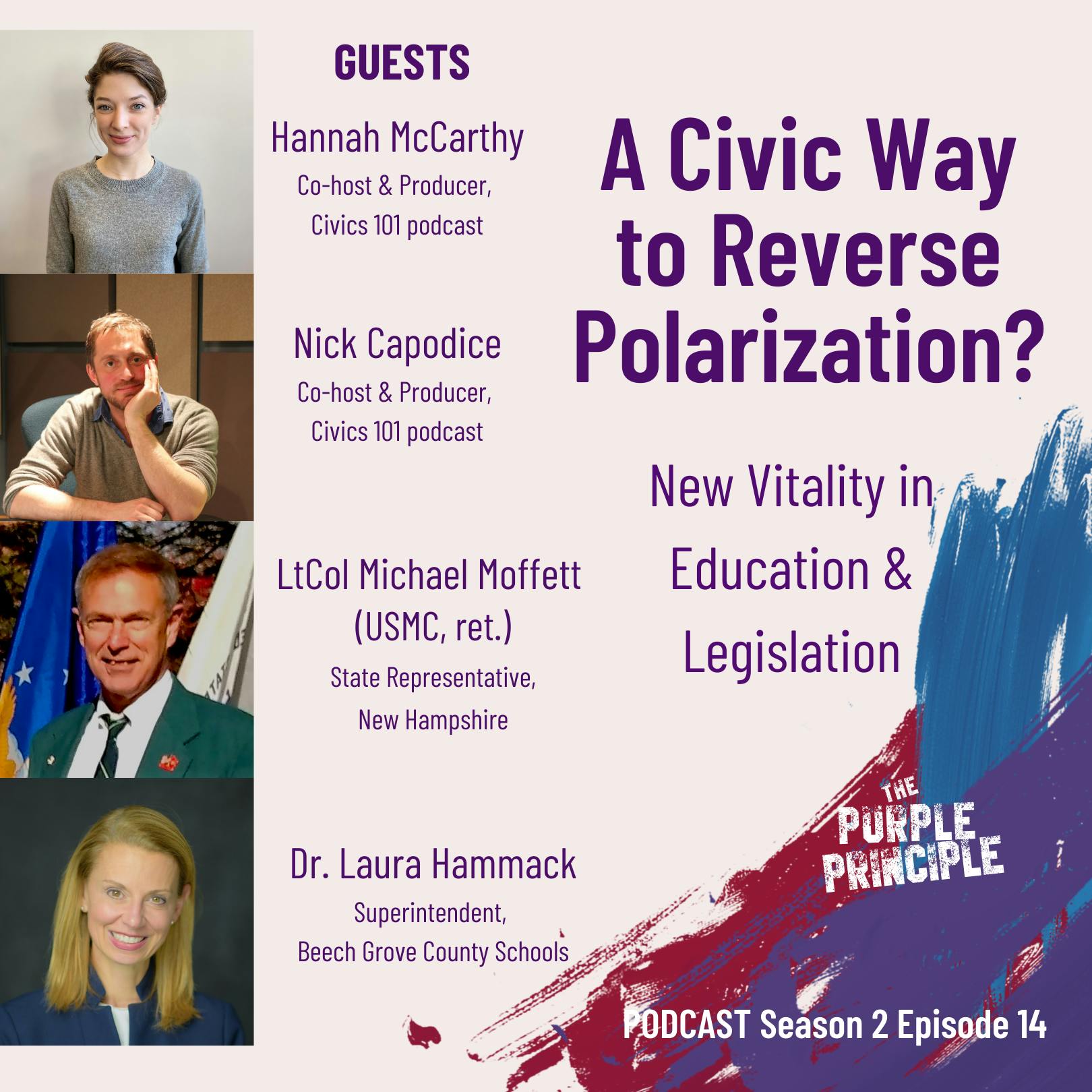 A Civic Way to Reverse Polarization? New Vitality in Education & Legislation