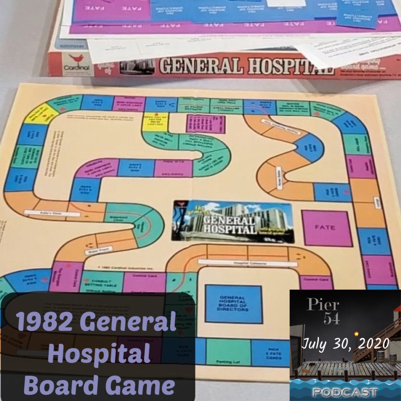 The Port Charles 411: 1982 General Hospital Board Game episode artwork