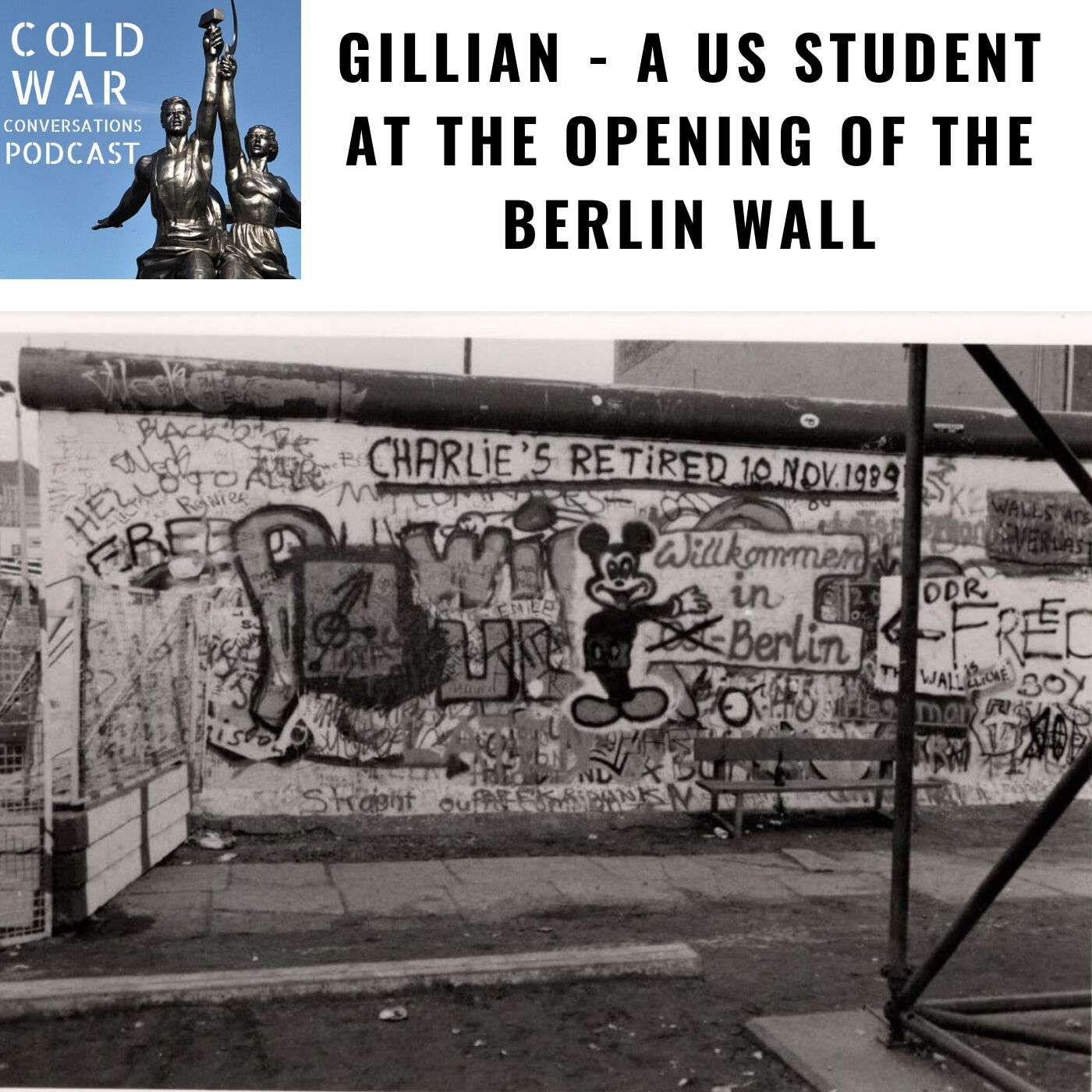 Gillian - A US Student at the opening of the Berlin Wall (92)