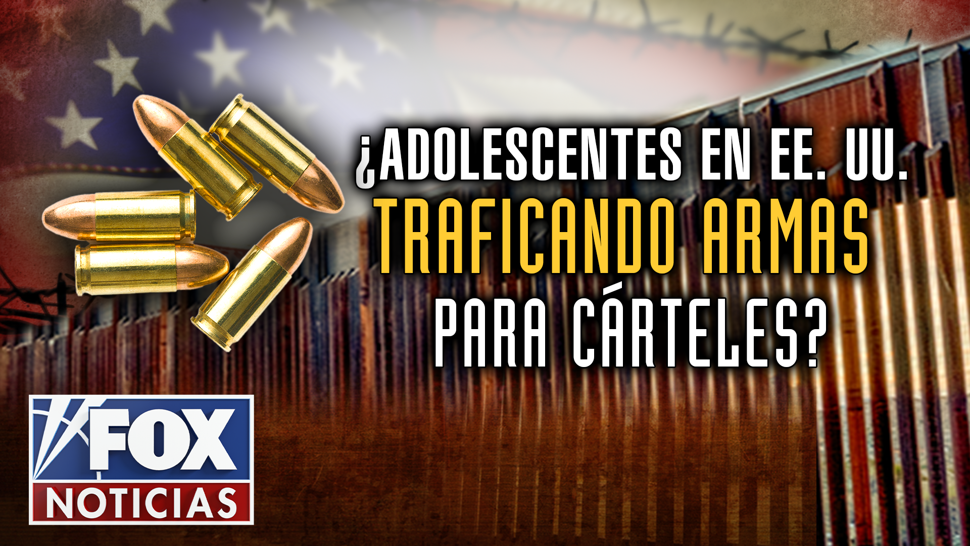 ¿Jóvenes en EE. UU. trafican armas para cárteles?