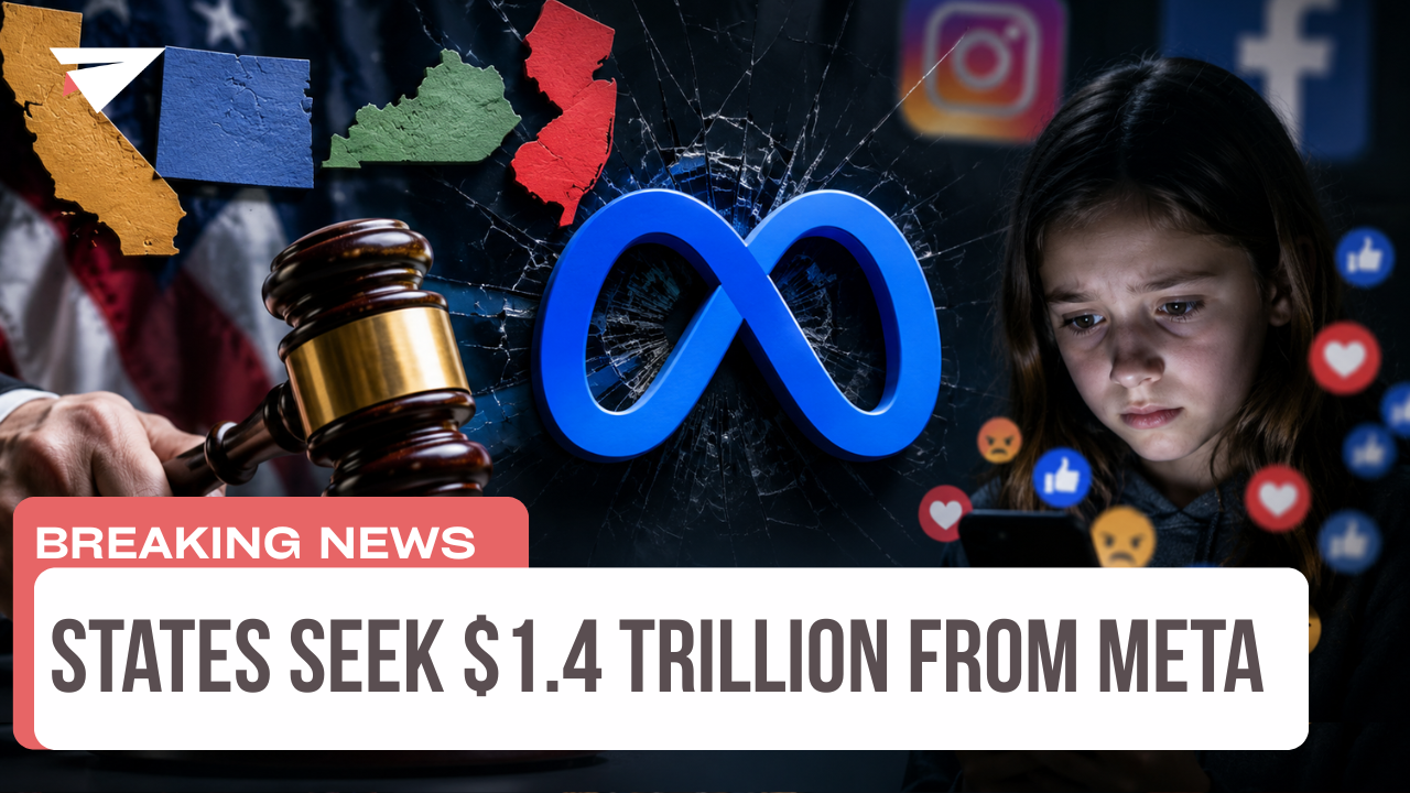 States Seek $1.4 Trillion from Meta, Breaking News