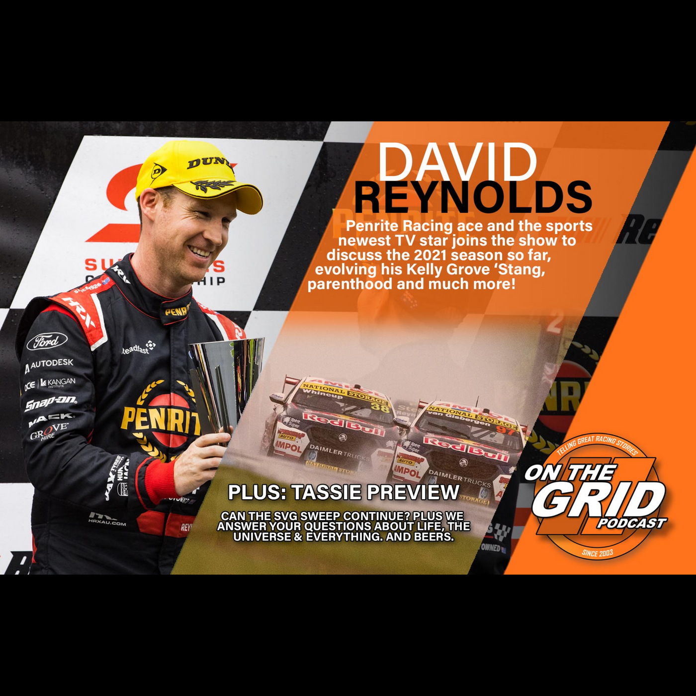 Penrite Racing's David Renyolds joins the show episode artwork