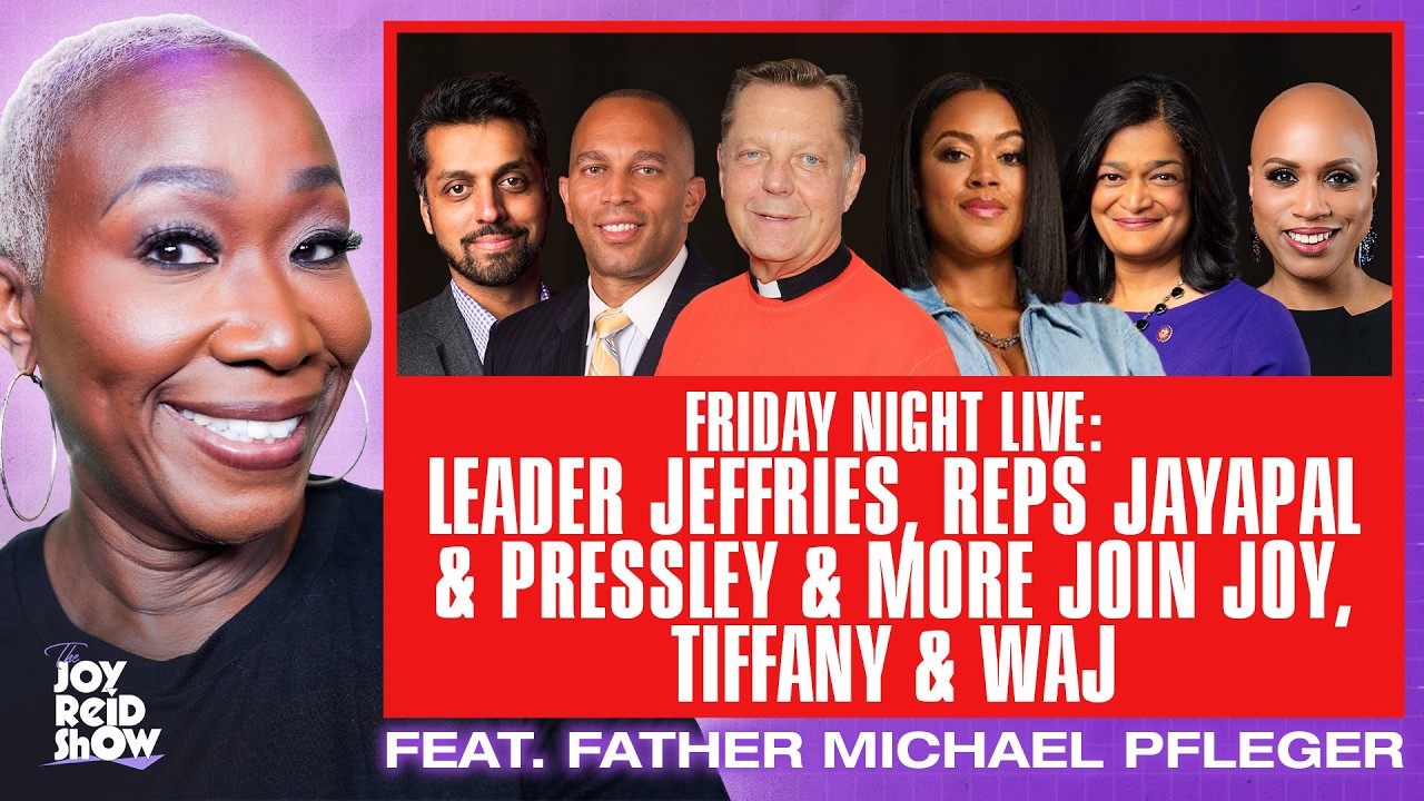 Friday Night Live: Leader Jeffries, Reps Jayapal & Pressley and More | The Joy Reid Show LIVE!