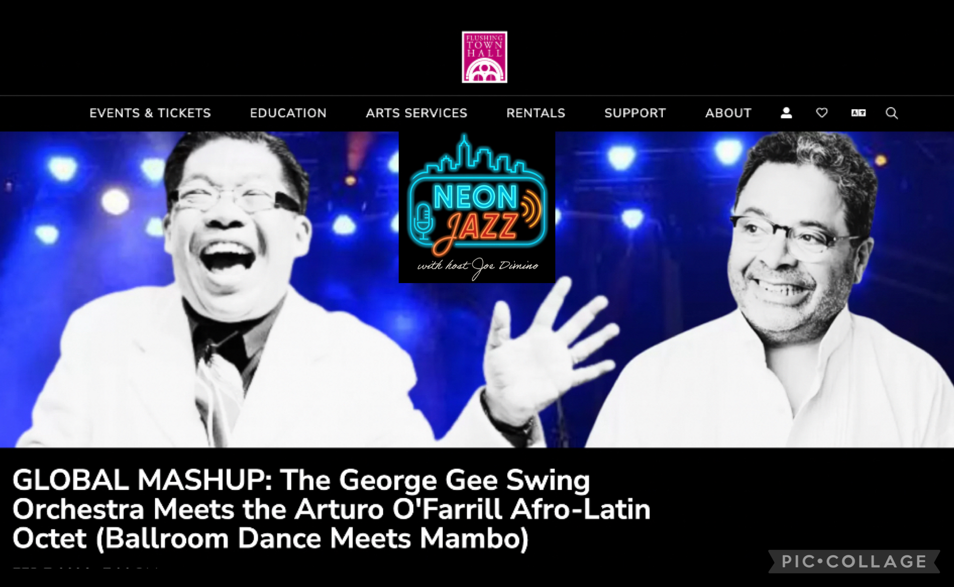 NYC Big Band Leader George Gee & Producer Clyde Bullard on Flushing Town Hall 2.7.26 Festivities