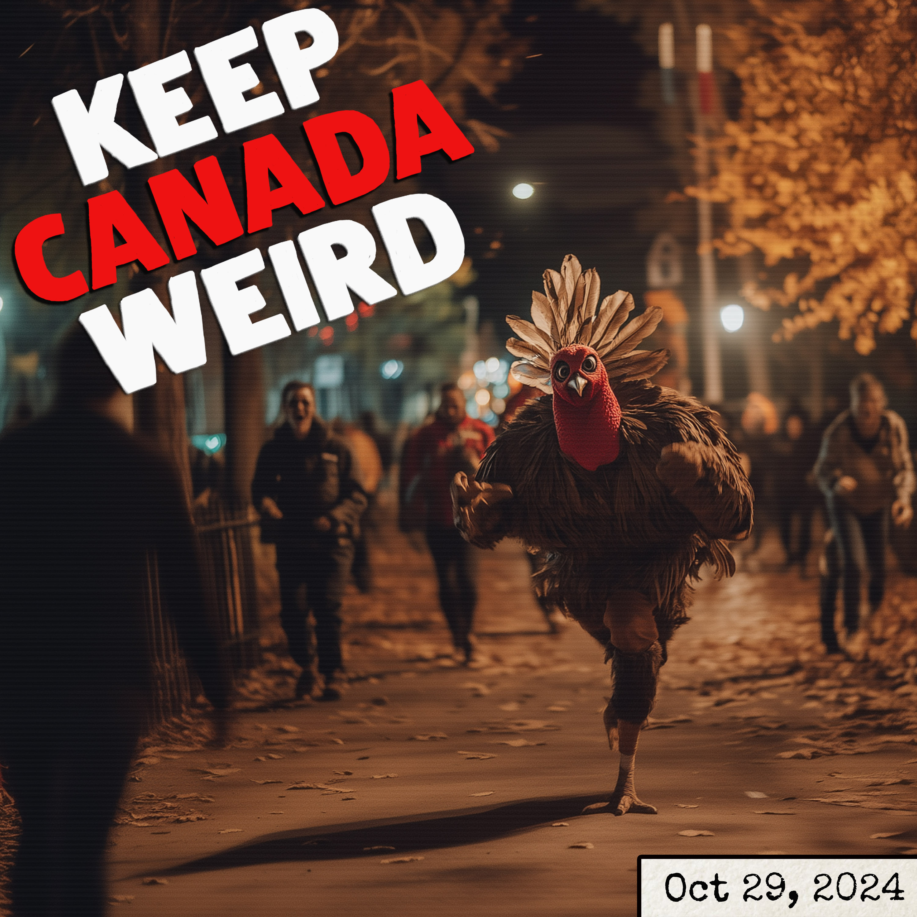 KEEP CANADA WEIRD - Oct 29 2024 - techno-eviction, turkey terror, a zamboni, and rotten meat