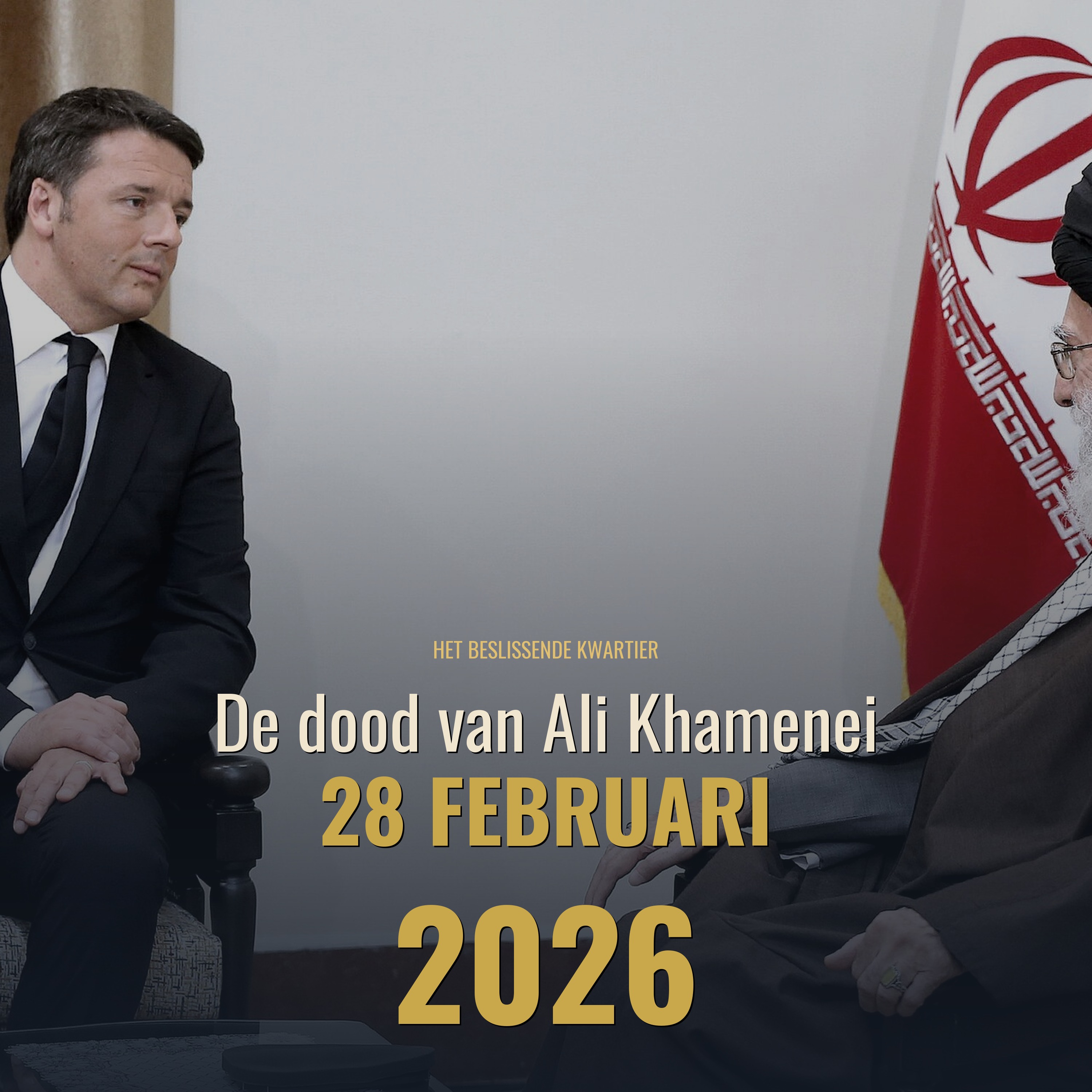 Het Beslissende Kwartier — De dood van Ali Khamenei episode artwork