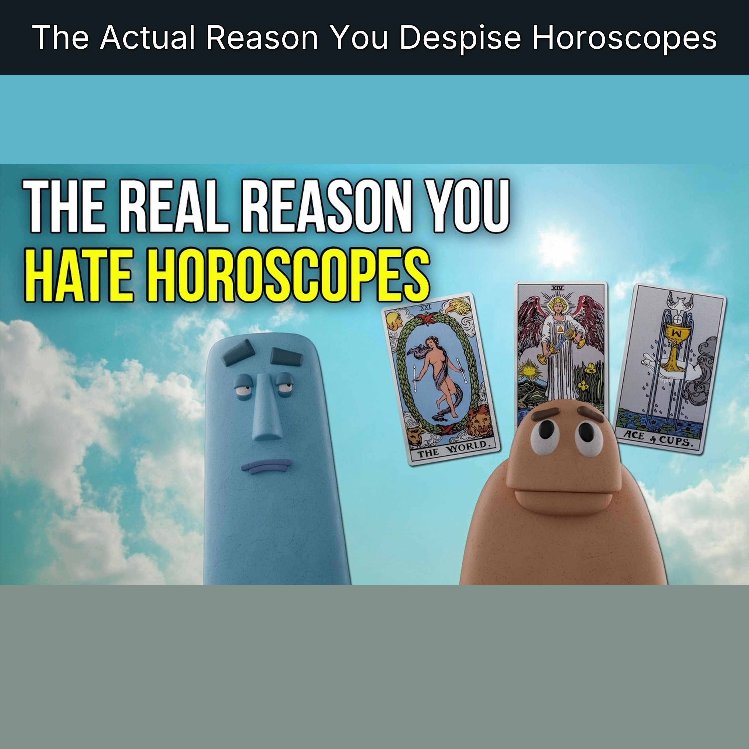 The Actual Reason You Despise Horoscopes