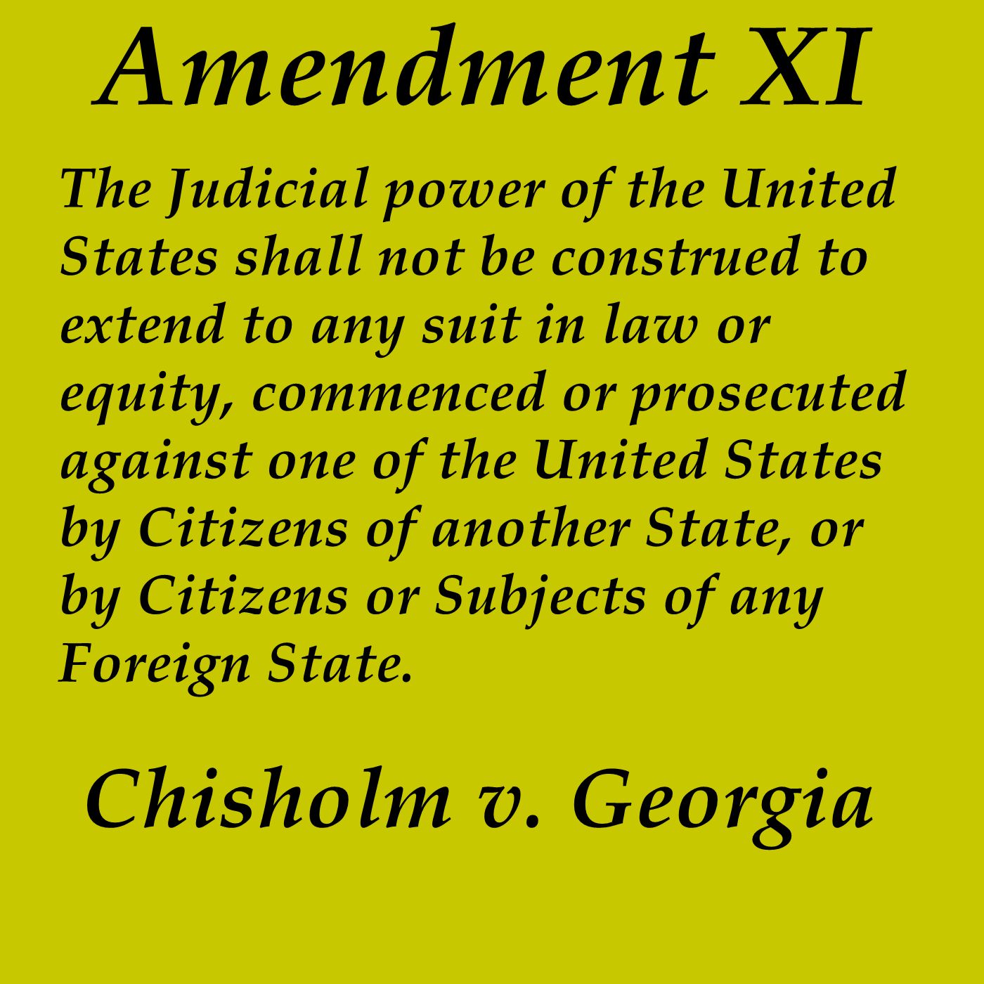 ARP390 The Eleventh Amendment
