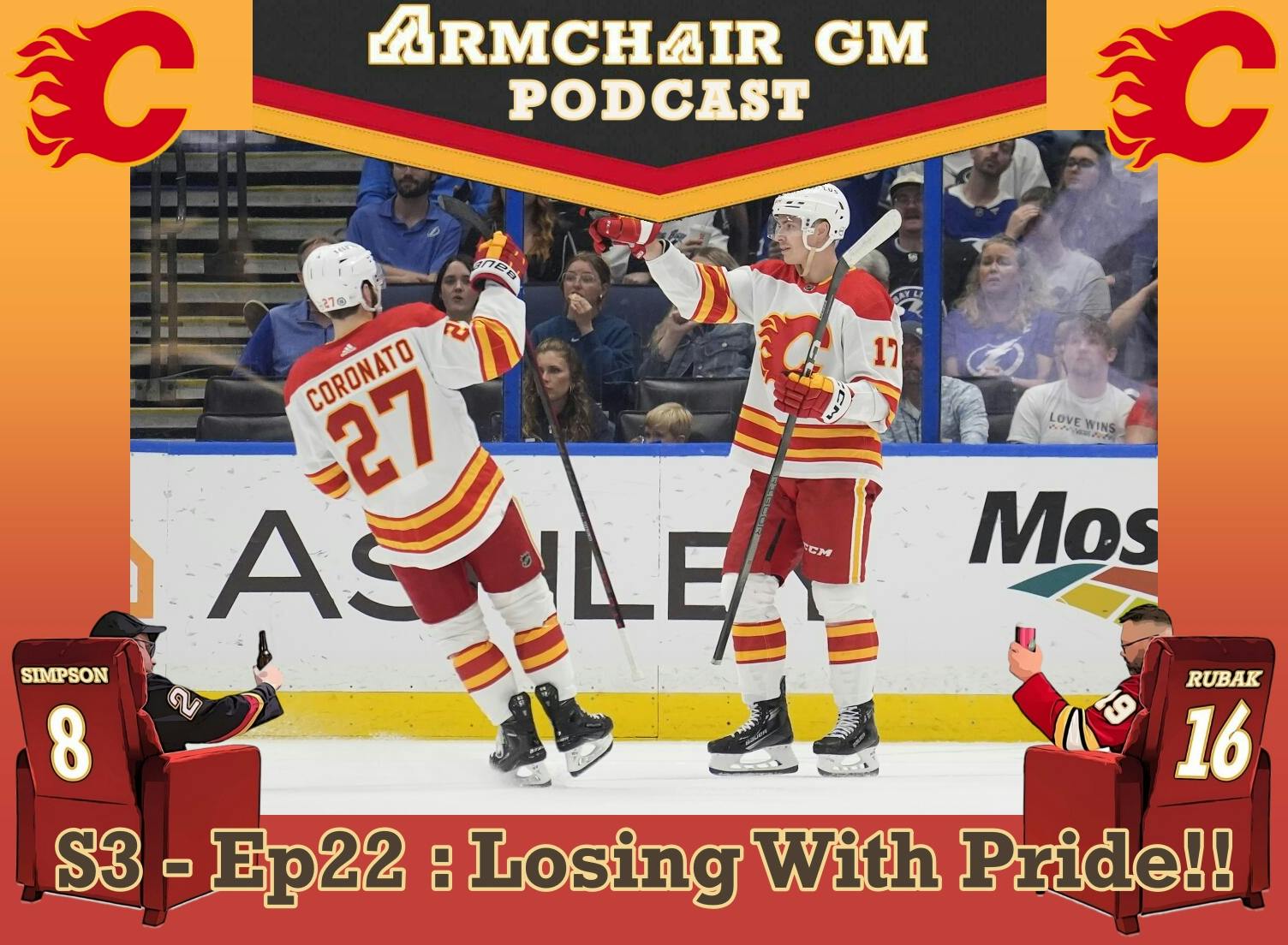 ArmChair GM Podcast S3 - Ep22 : Losing With Pride!!
