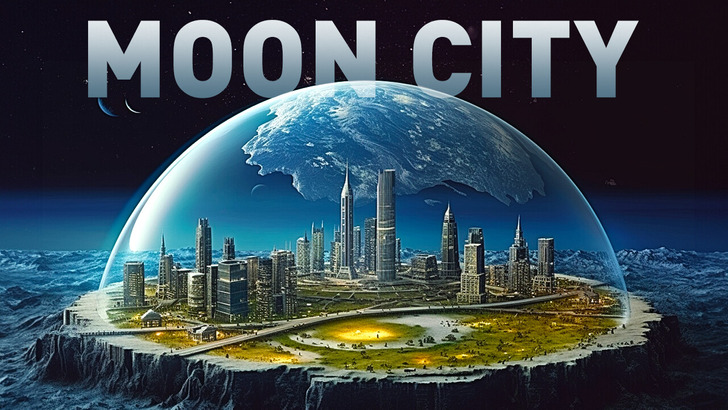 How About Living in a Lunar Colony? That's What It Looks Like