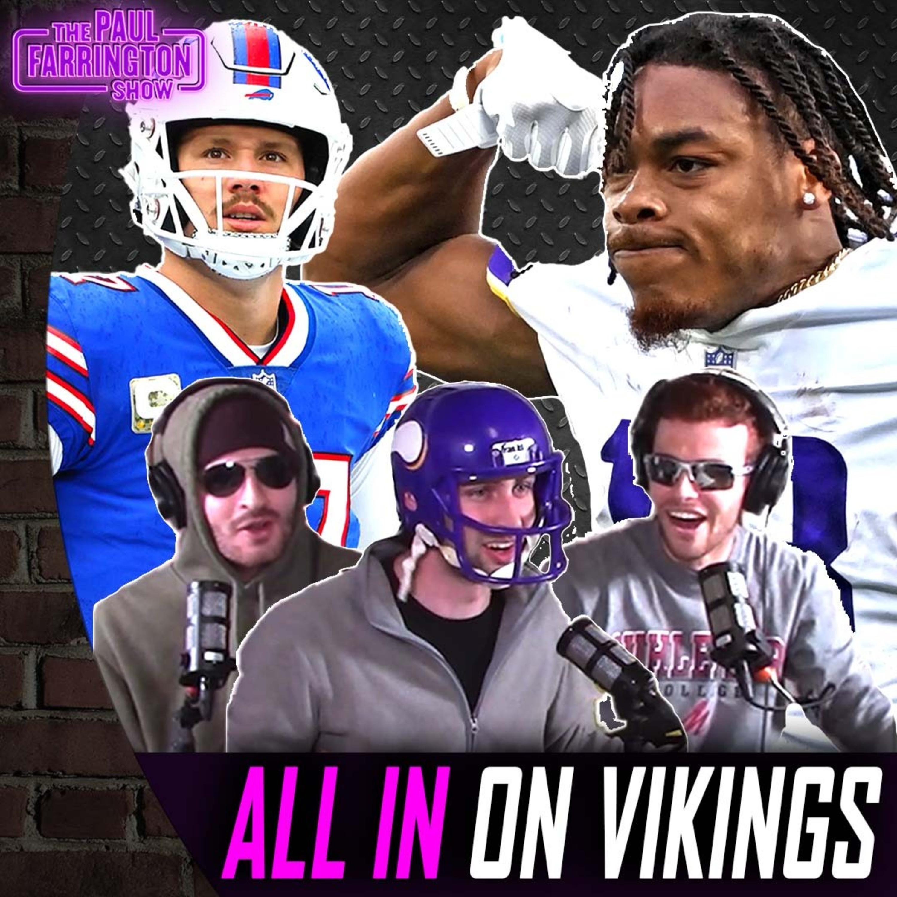 ALL IN on Vikings to Super Bowl, Josh Allen & Bills fatal flaw, Packers BACK post Cowboys win? | The Paul Farrington Show episode artwork