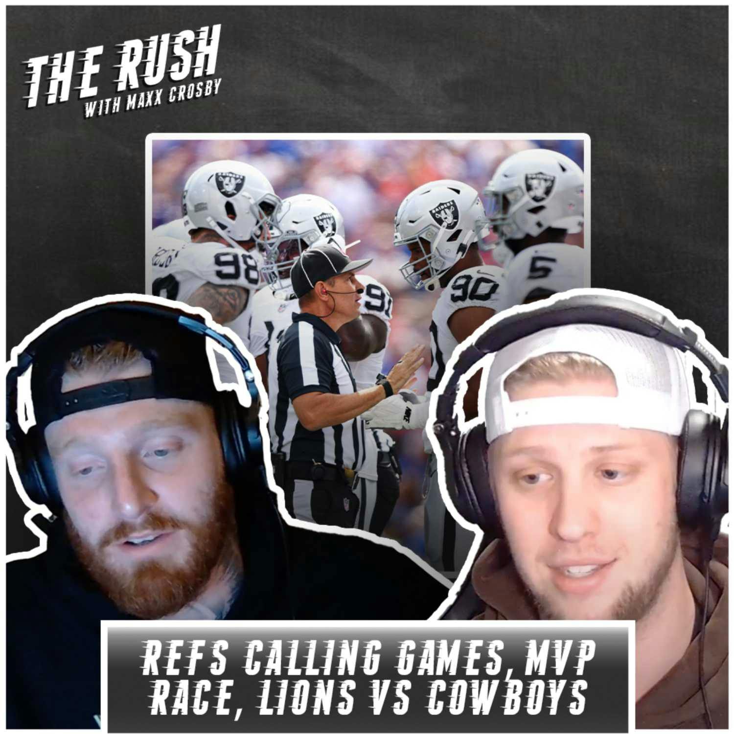REFS CALLING GAMES? LIONS VS. COWBOYS CONTROVERSY!? LAMAR JACKSON MVP? NFL PLAYOFF PICTURE | The Rush | EP. 14