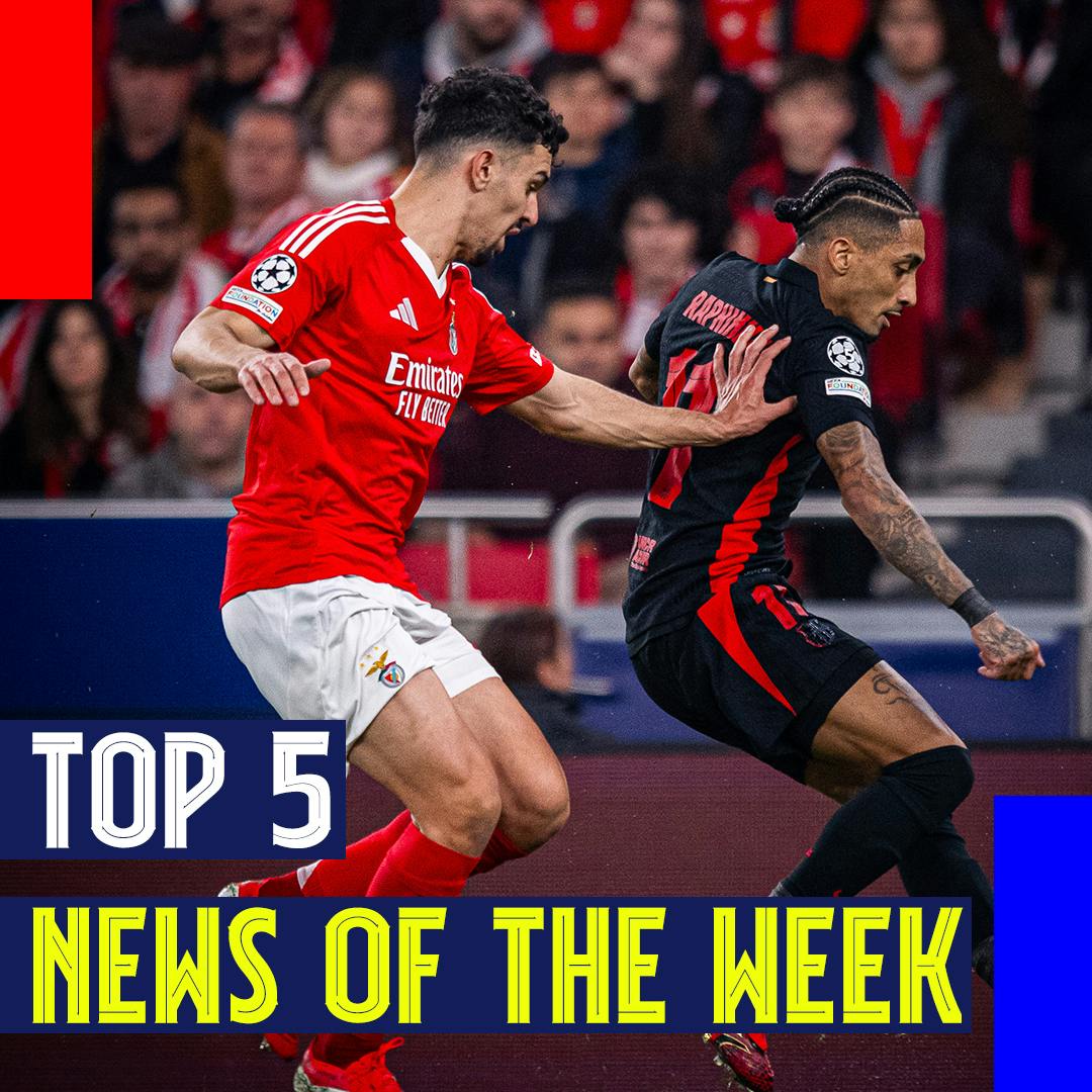 Top 5 News of the Week | Champions League Draw, Lamine Yamal Future, and Vitor Roque Top 5 News of the Week | Champions League Draw, Lamine Yamal Future, and Vitor Roque
