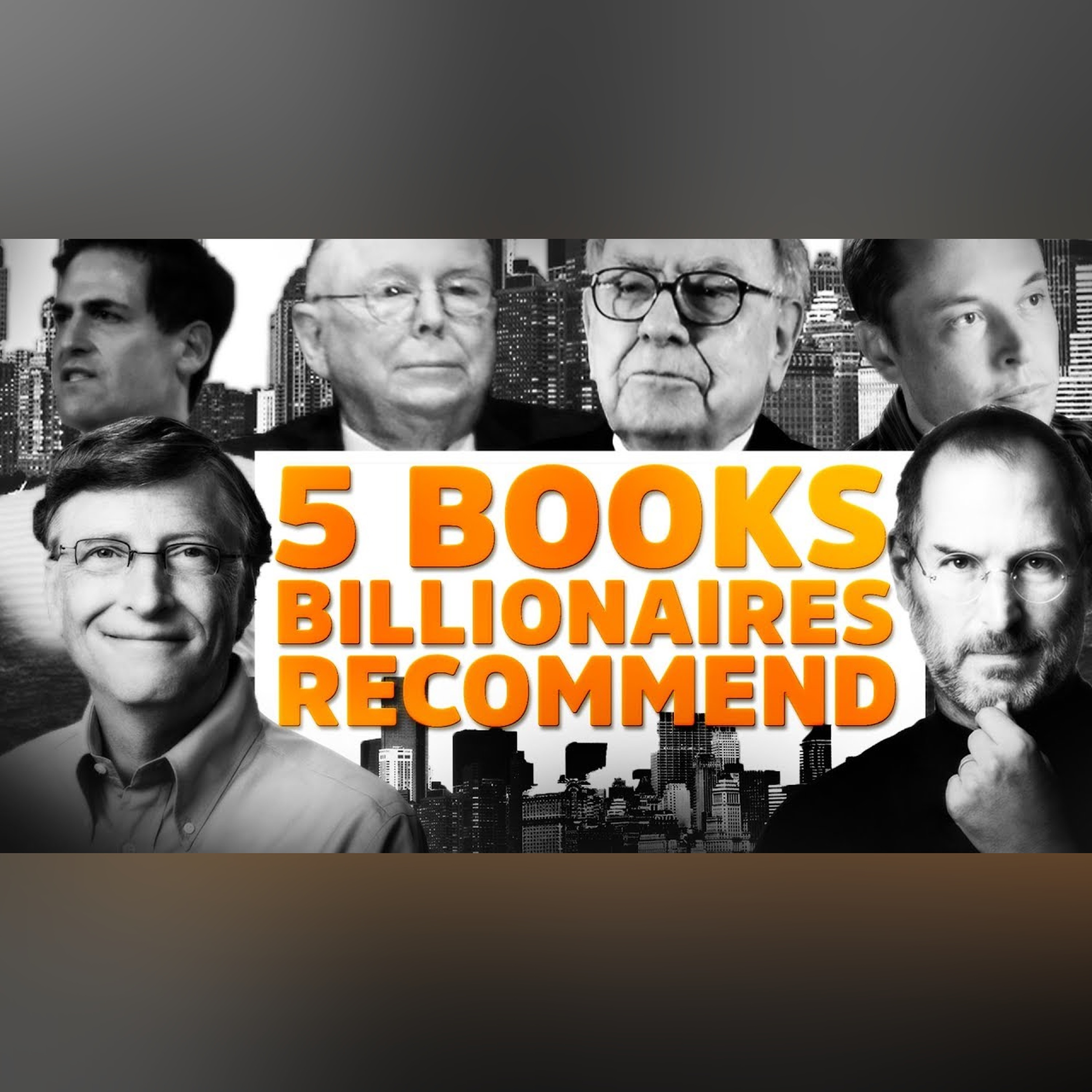 Best Self Help Books. Recommended by Billionaires.