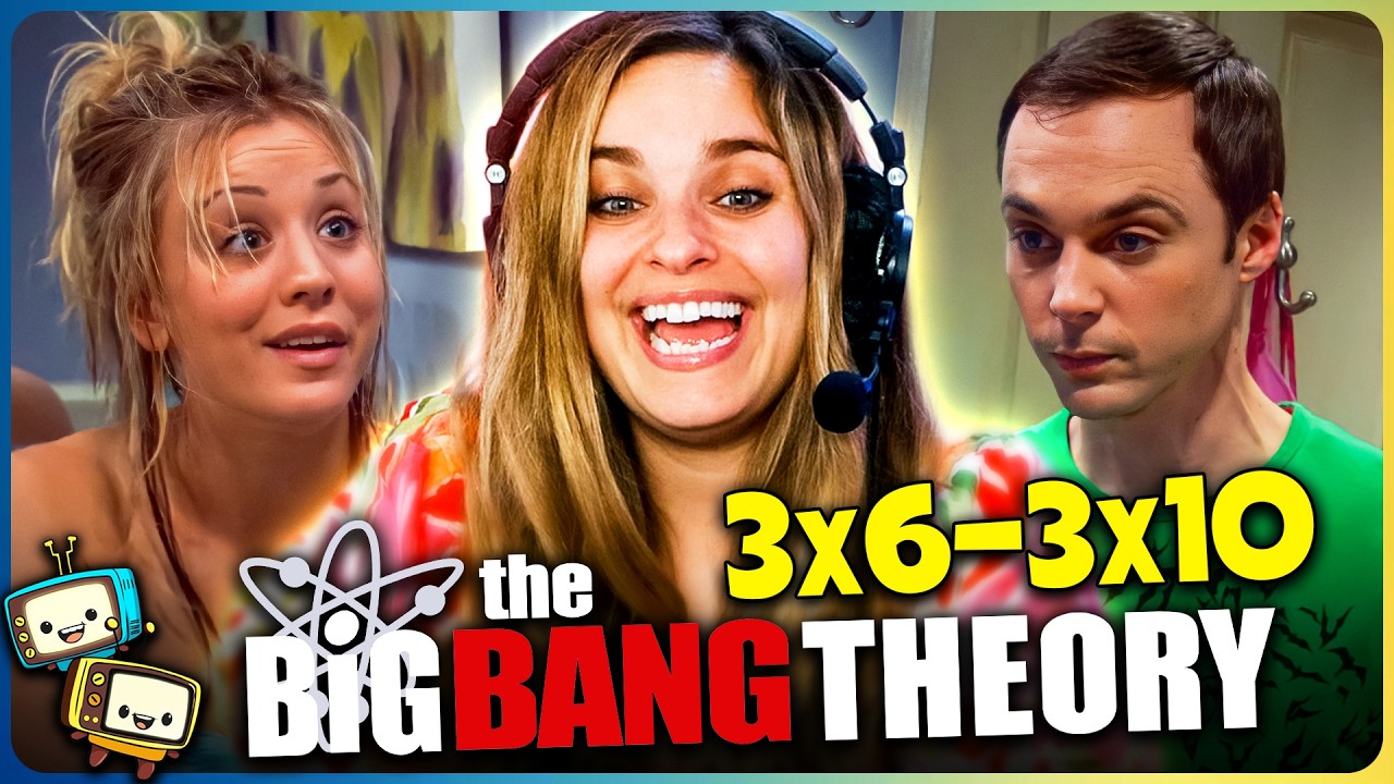 THE BIG BANG THEORY (2009) Season 3 Episodes 6-10 Reaction! | First Time Watch episode artwork