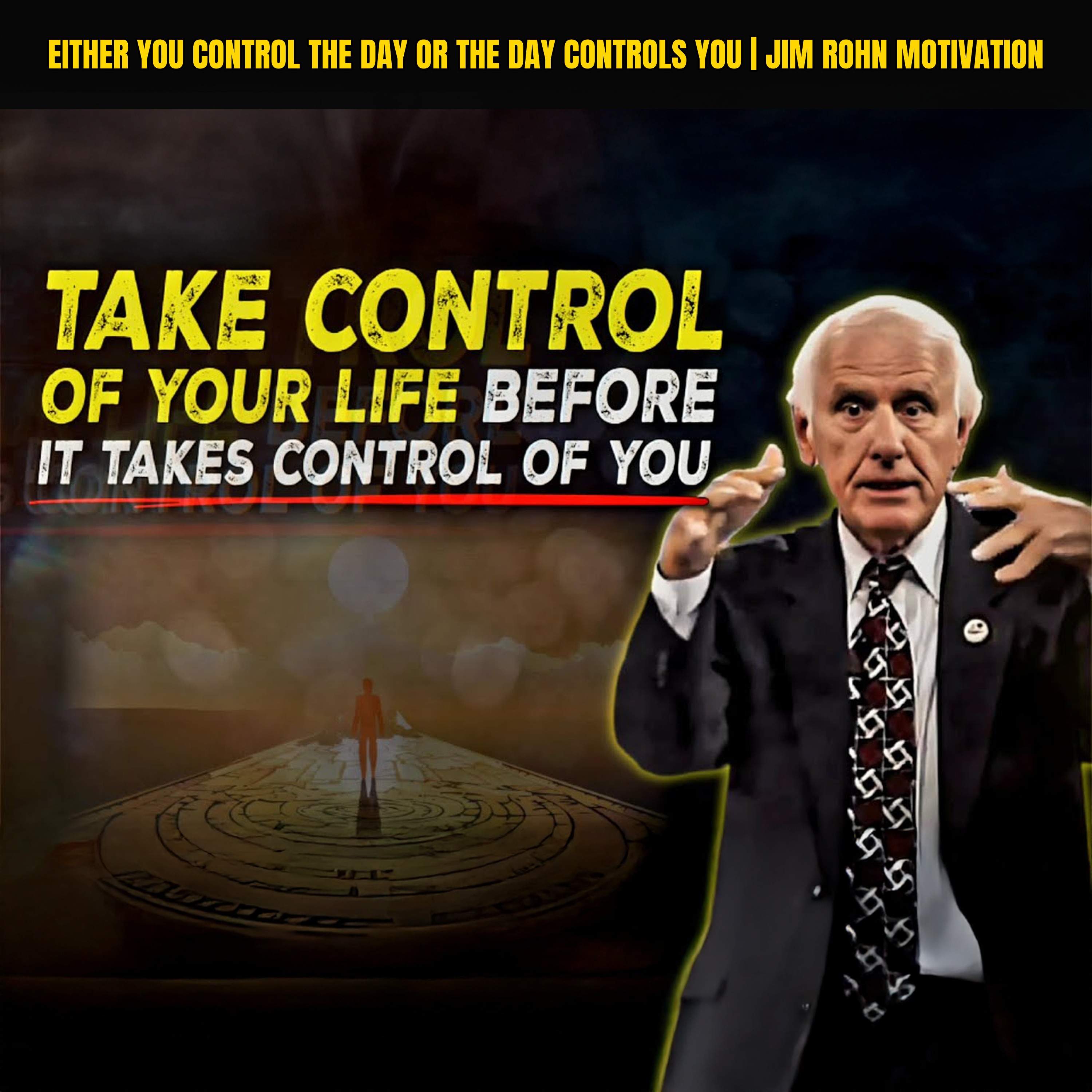 Either You Control The Day or The Day Controls You | Jim Rohn Motivation