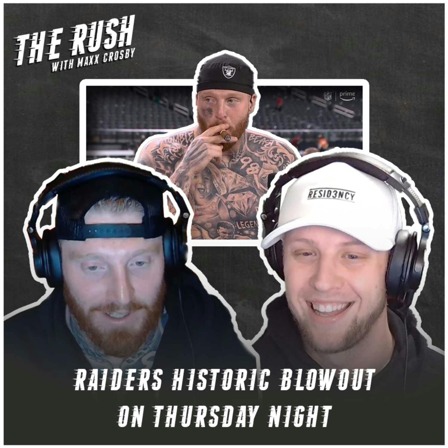 Raiders BLOWOUT Chargers on TNF, UFC 296, Playoff hopes | The Rush | Ep. 12
