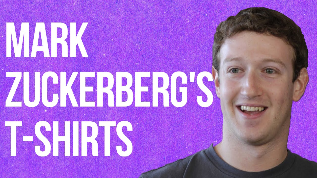 POP CULTURE: Mark Zuckerberg's T-shirts