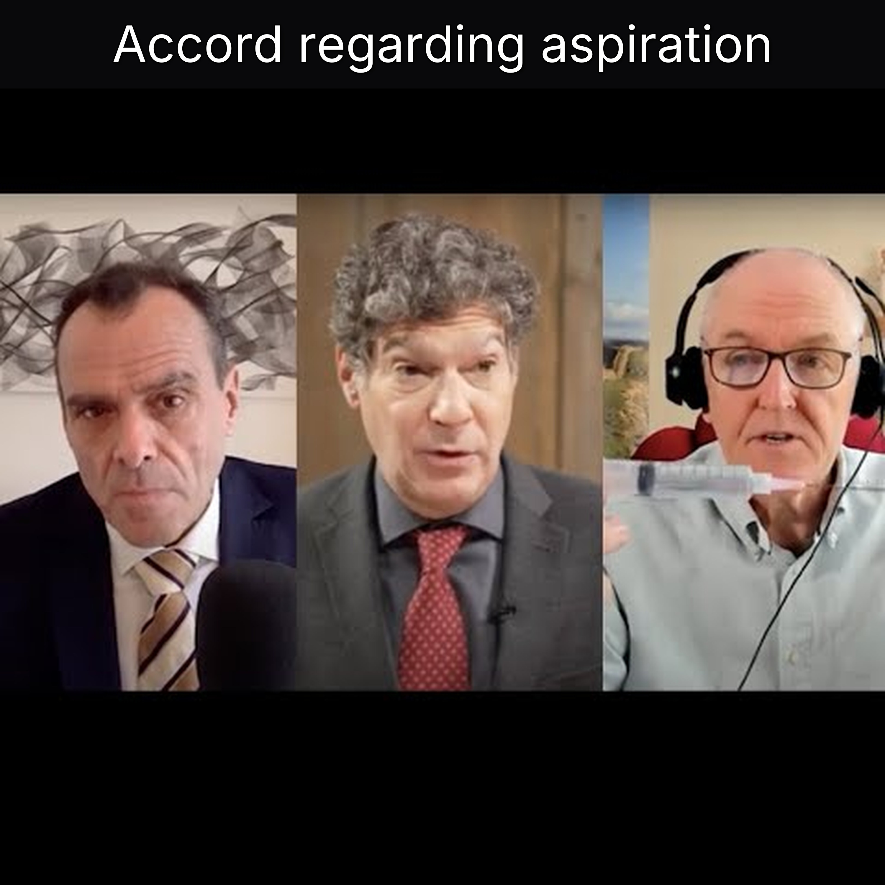 Accord regarding aspiration