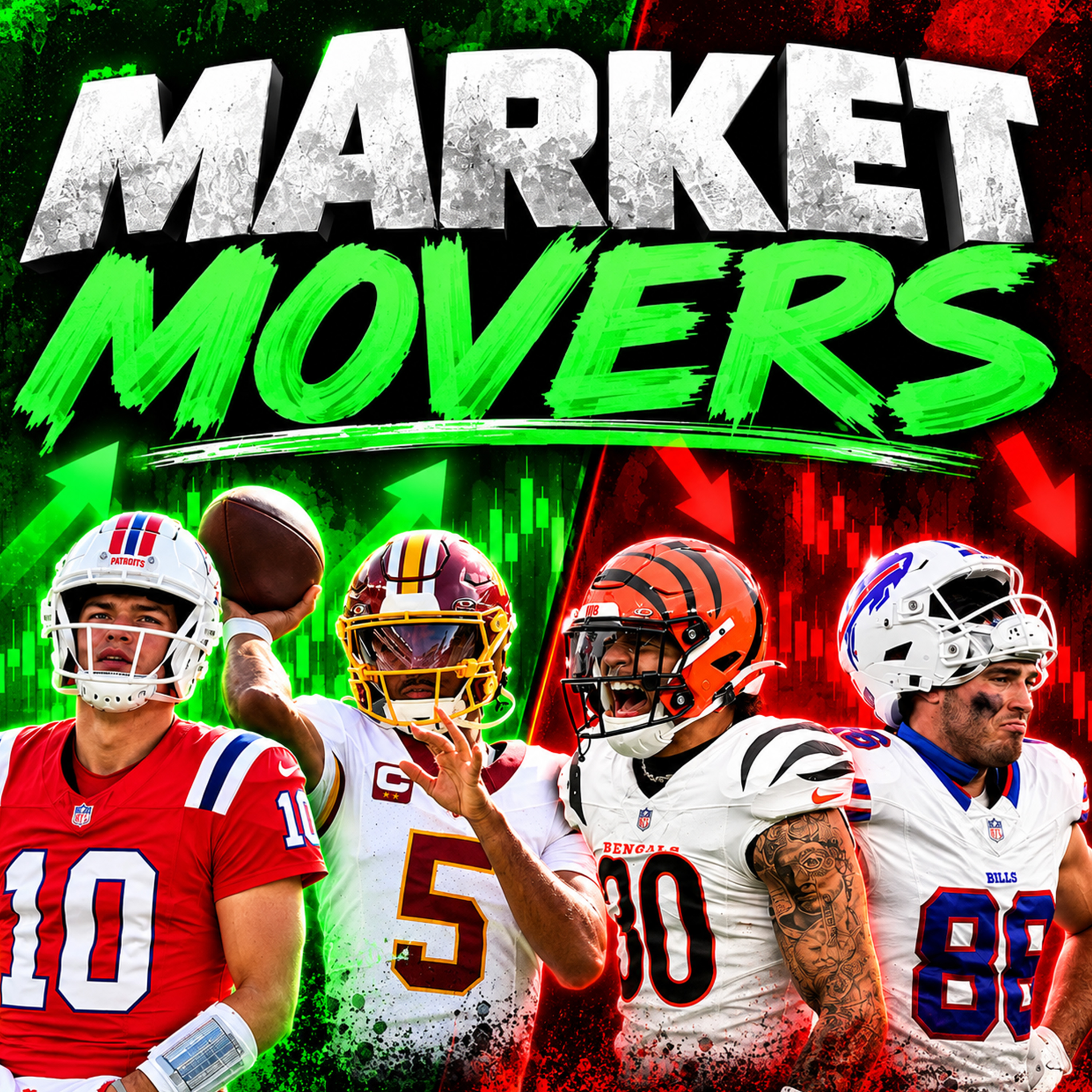 Dynasty Fantasy Football Market MOVERS: Biggest Risers, Fallers & BUY/SELL Signals episode artwork