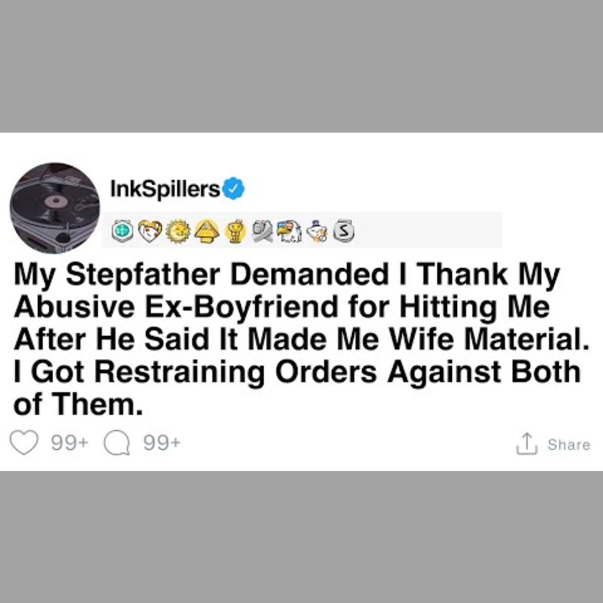 Stepfather Insists I Thank Abusive Ex for 'Wife Material' Lessons