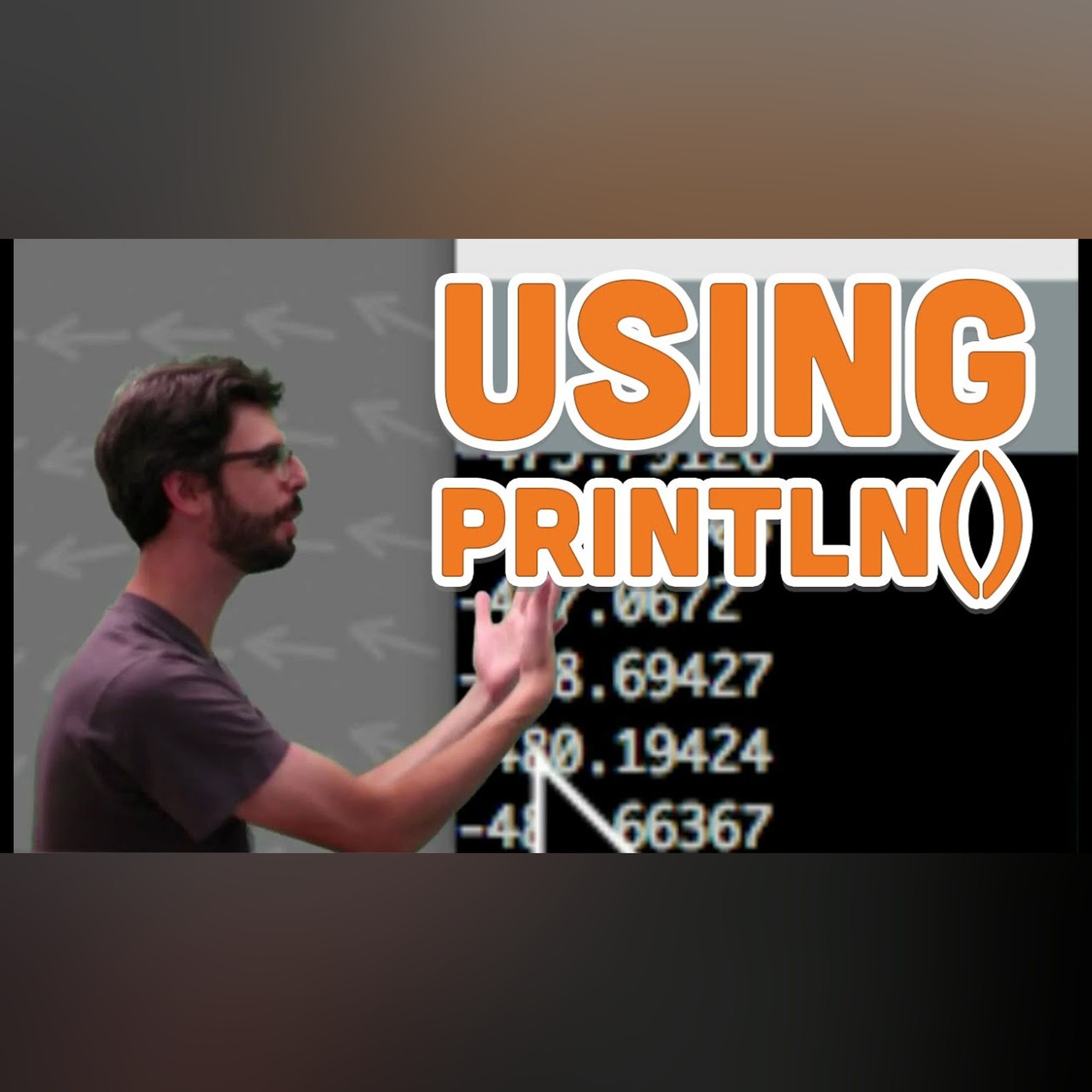 4.4: Using println() - Processing Tutorial