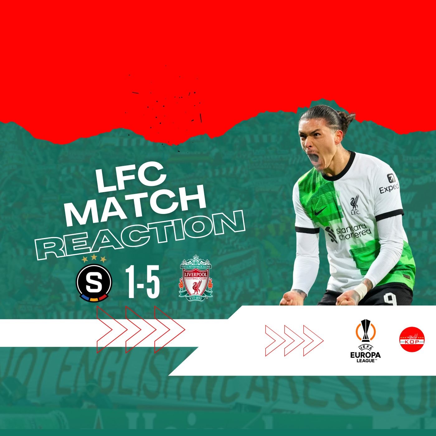 Sparta Prague 1 Liverpool 5 | Europa League Reaction episode artwork