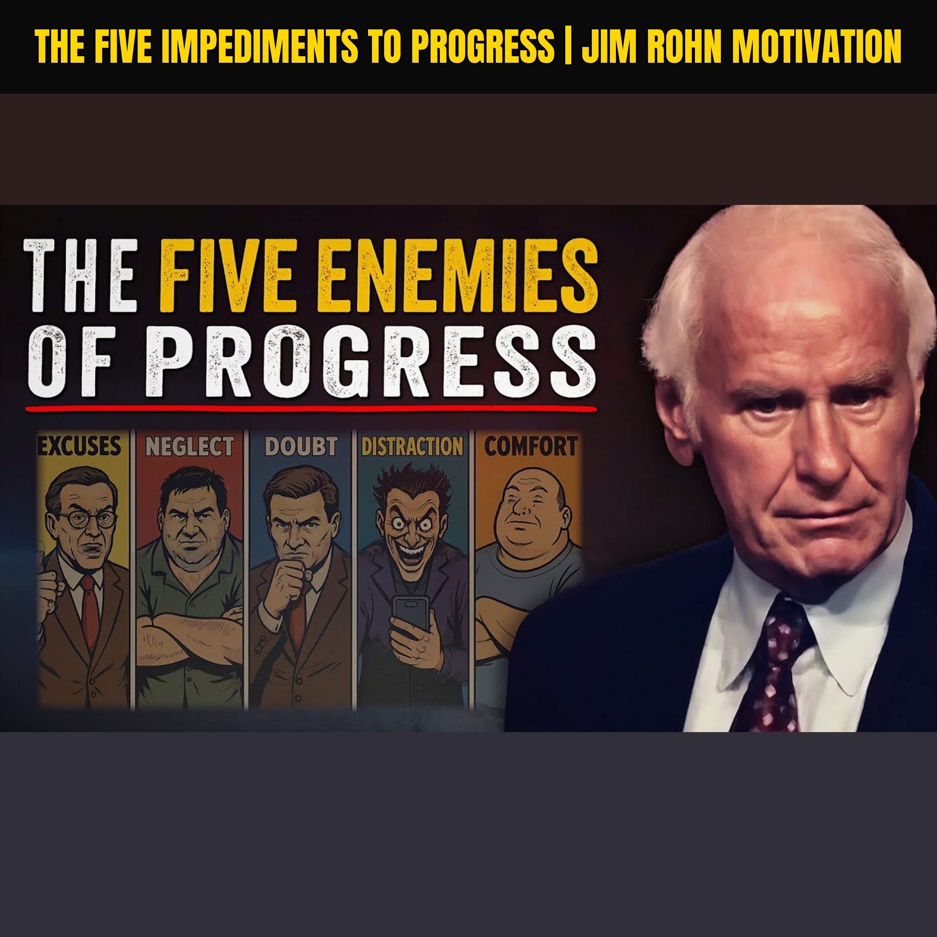 The Five Impediments to Progress | Jim Rohn Motivation