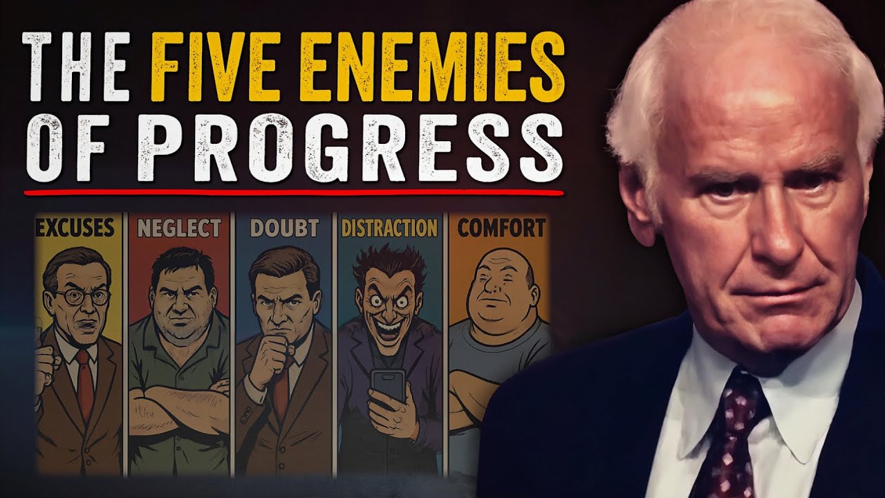 The Five Enemies of Progress | Jim Rohn Motivation