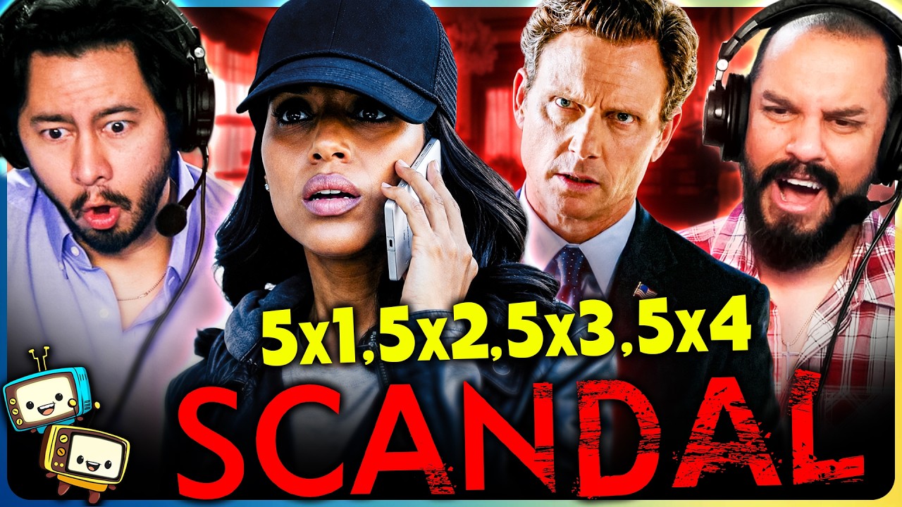 SCANDAL 5x1, 5x2, 5x3, & 5x4 Reaction! | Kerry Washington | Shonda Rhimes episode artwork