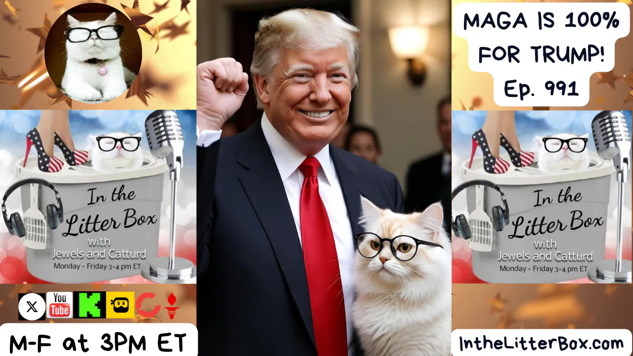 MAGA IS 100% FOR TRUMP! | In the Litter Box w/ Jewels Jones & Catturd – Ep. 991 – 3/19/2026 MAGA IS 100% FOR TRUMP! | In the Litter Box w/ Jewels Jones & Catturd – Ep. 991 – 3/19/2026