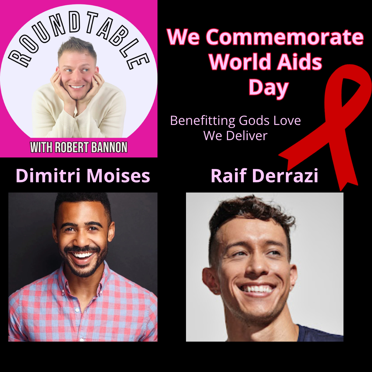 World AIDS Day Commemoration & Activism With Dimitri Moises & Raif Derrazi!