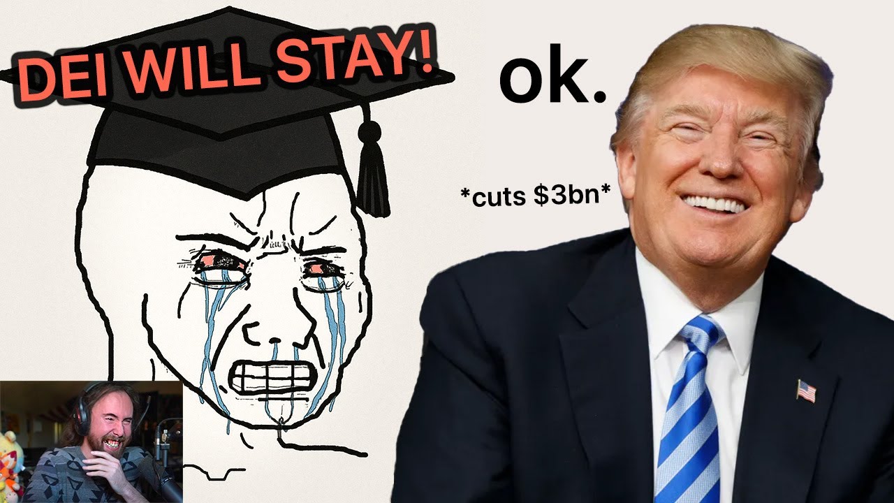 Trump cuts Harvard funding | Asmongold TV