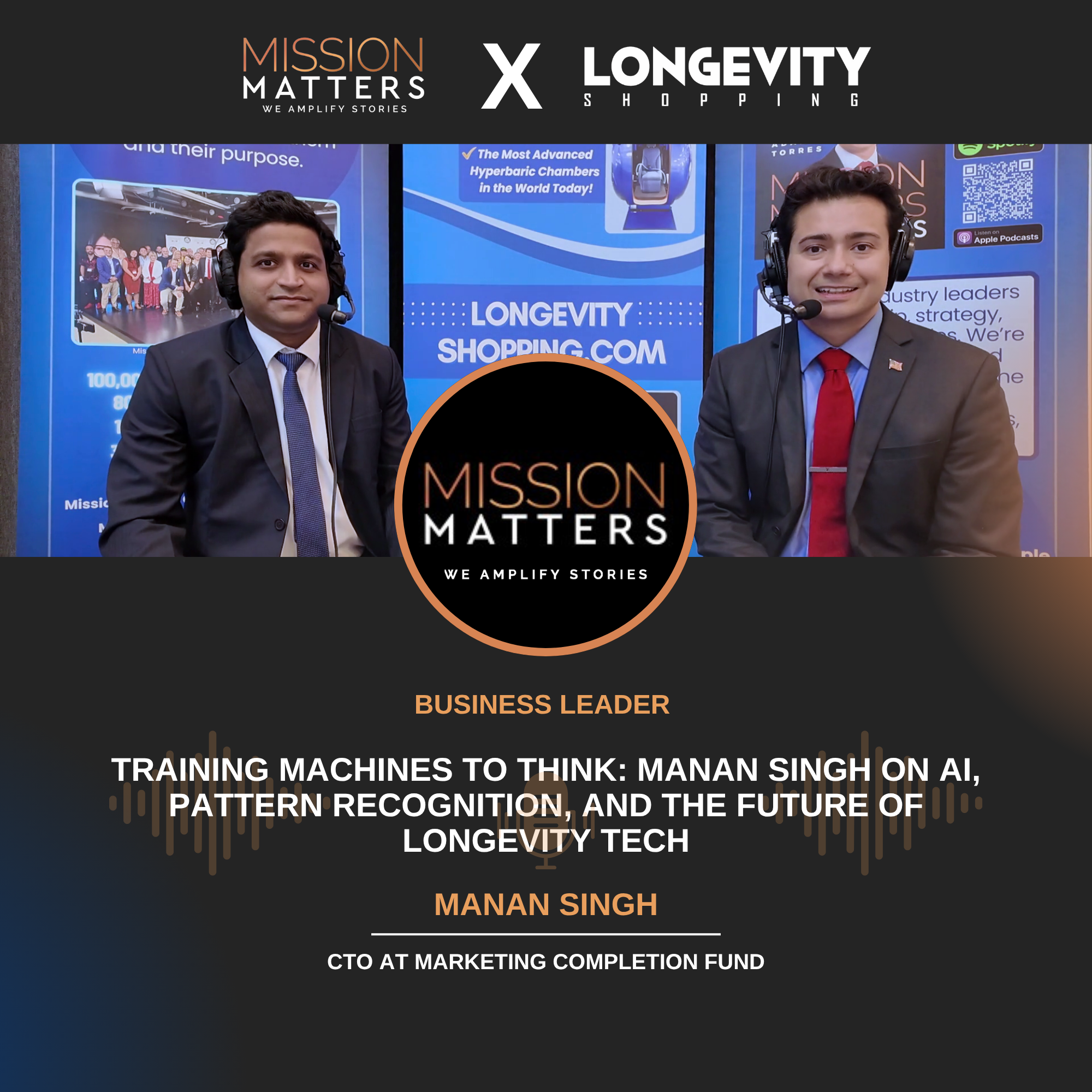 Training Machines to Think: Manan Singh on AI, Pattern Recognition, and the Future of Longevity Tech