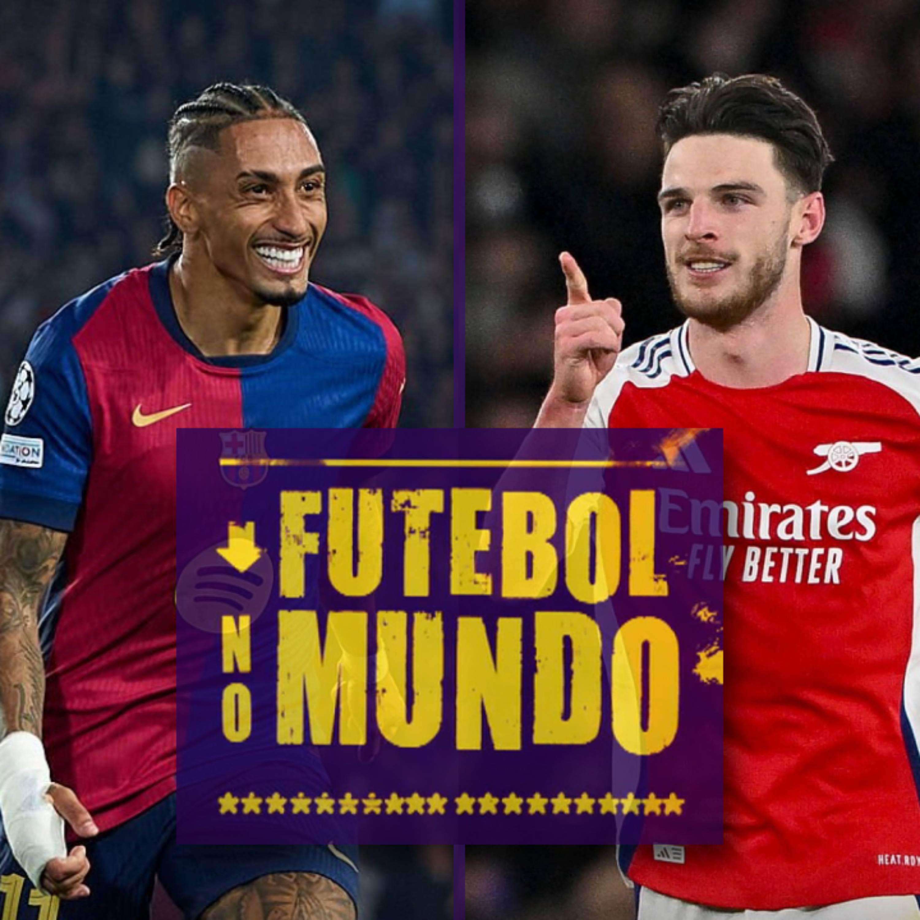 Barça, PSG, Arsenal e Inter em vantagem na Champions
