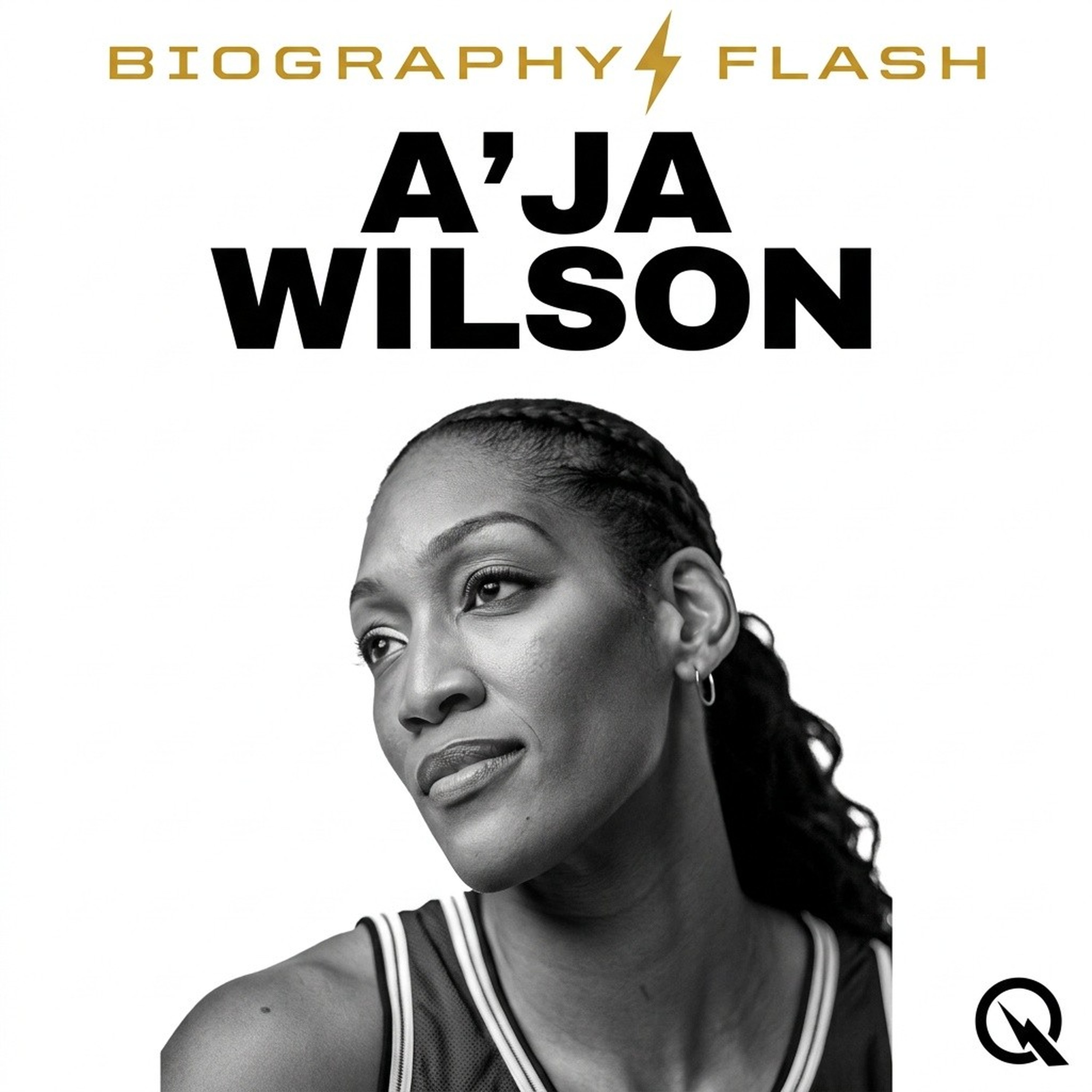 A'ja Wilson - Biography Flash podcast artwork