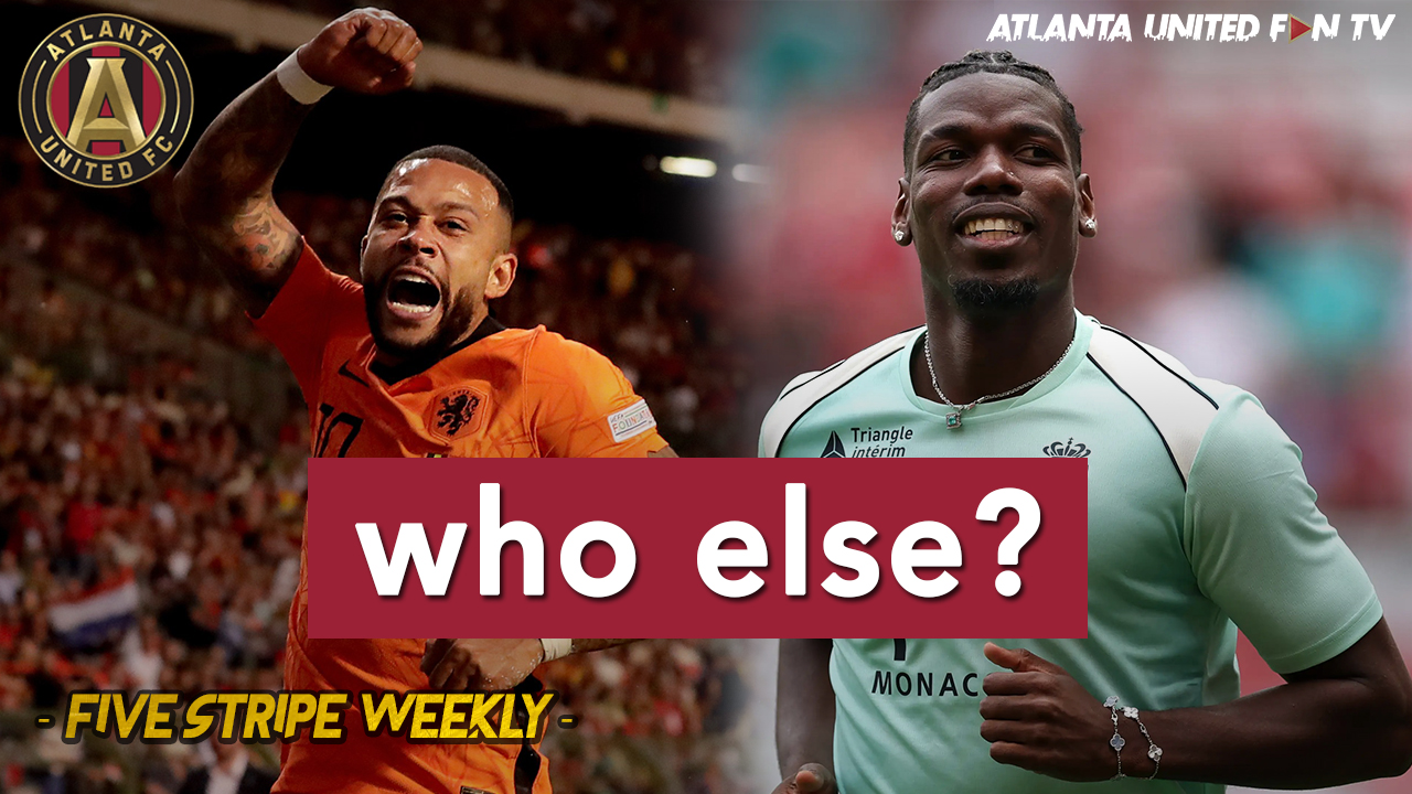 ATLANTA UNITED MISSED ON THEIR TARGETS... WHO ELSE DO WE GO FOR? | FIVE STRIPE WEEKLY #424 episode artwork