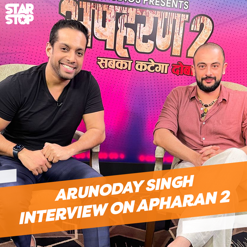 STAR STOP VJ SALIL WITH ARUNODAY SINGH FOR APHARAN 2
