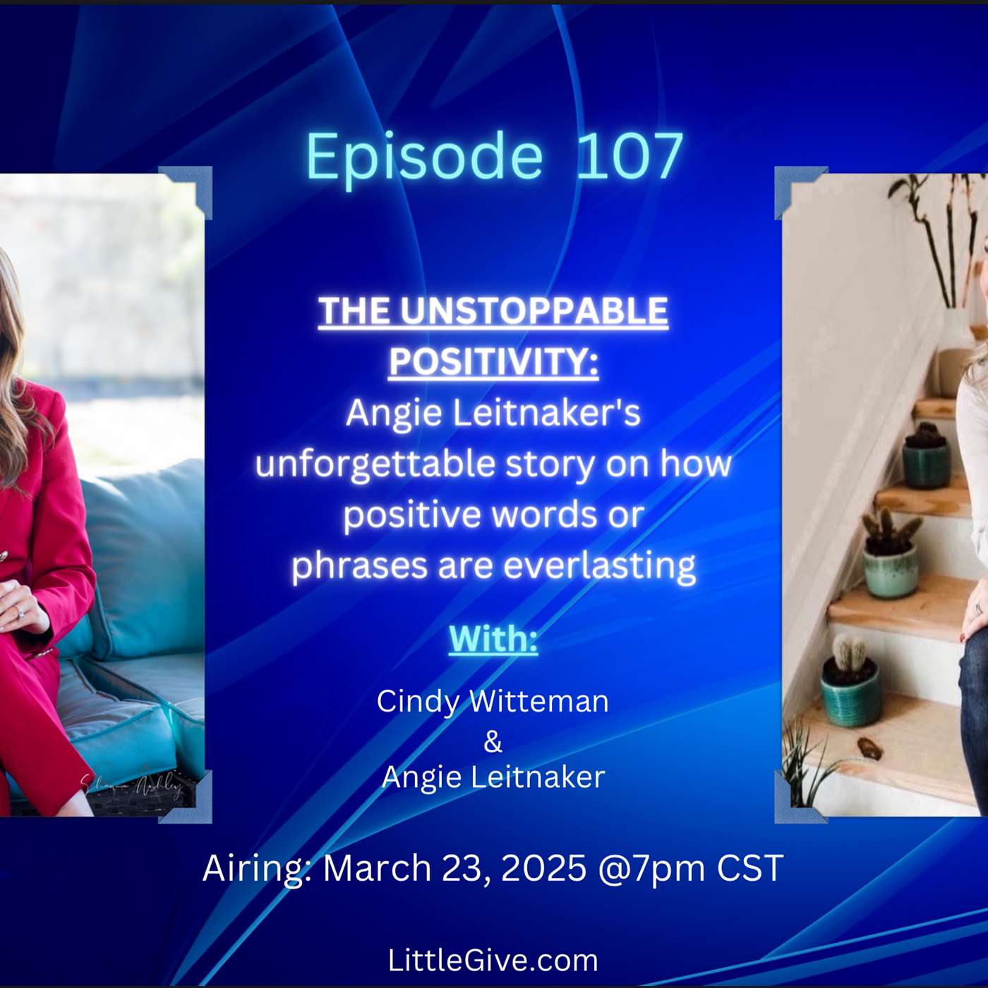 “Little Give” - Positive, Kindness, Giving, Nonprofit, Mindset, Positivity, Empowerment