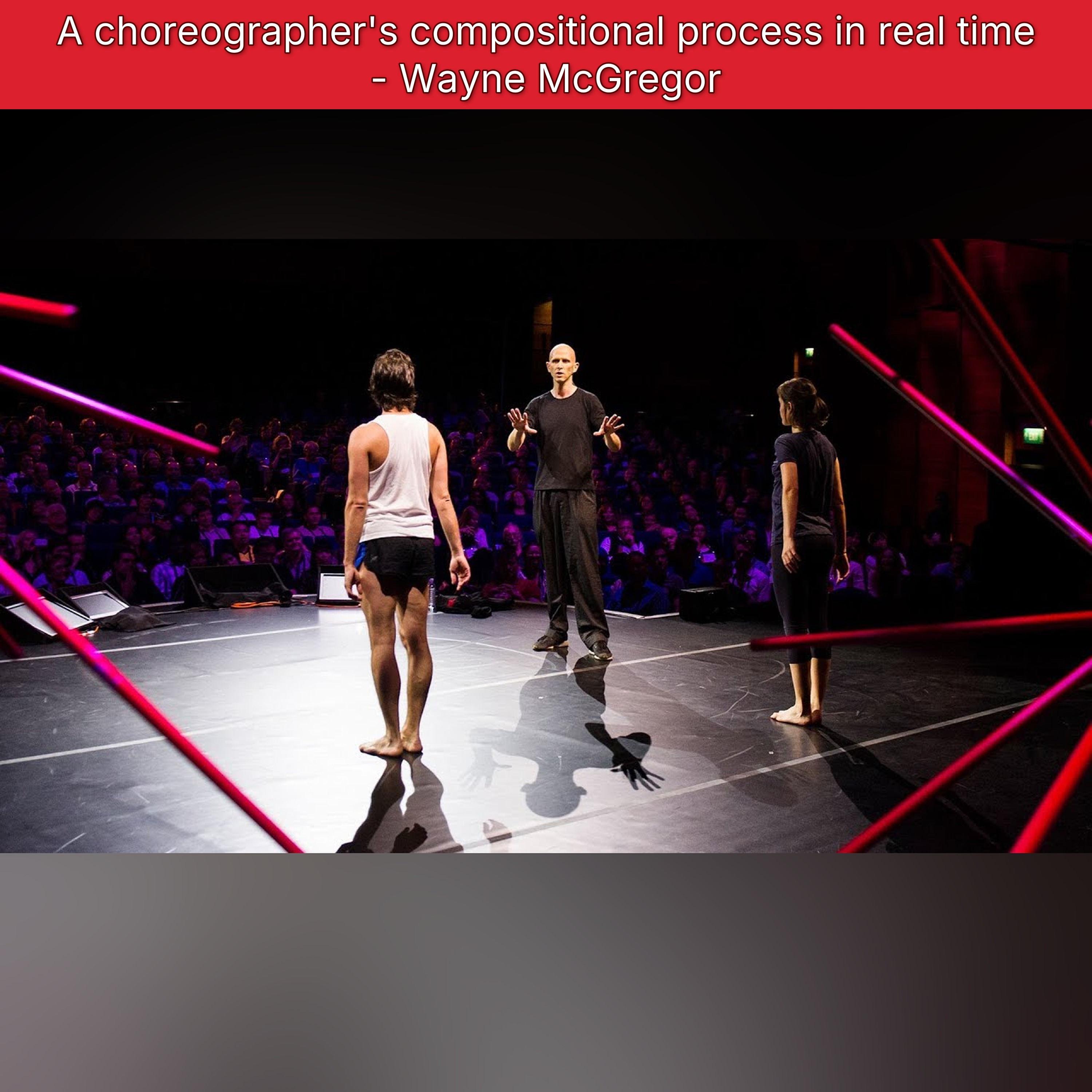 A choreographer's compositional process in real time - Wayne McGregor episode artwork